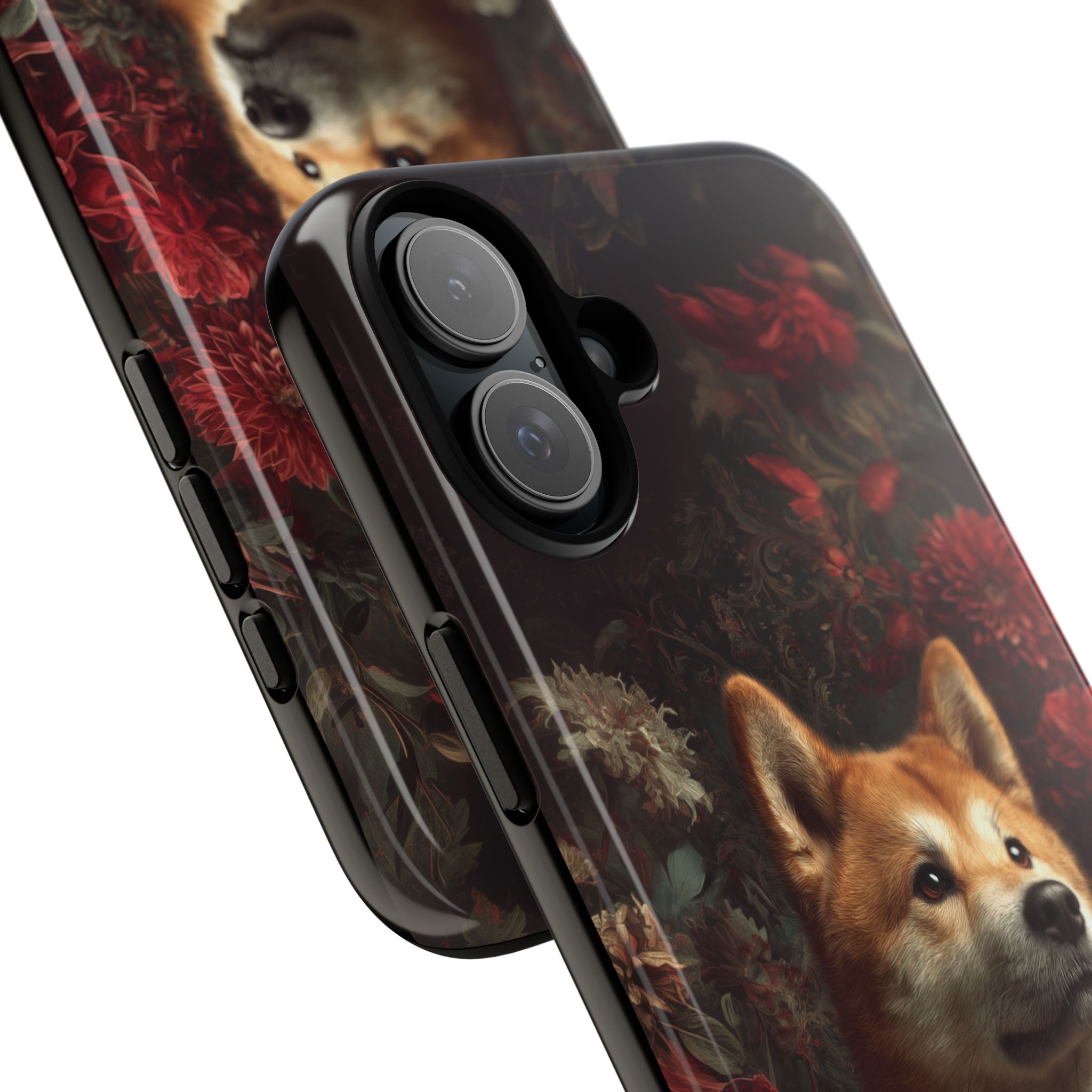 Botanical Akita Phone Case