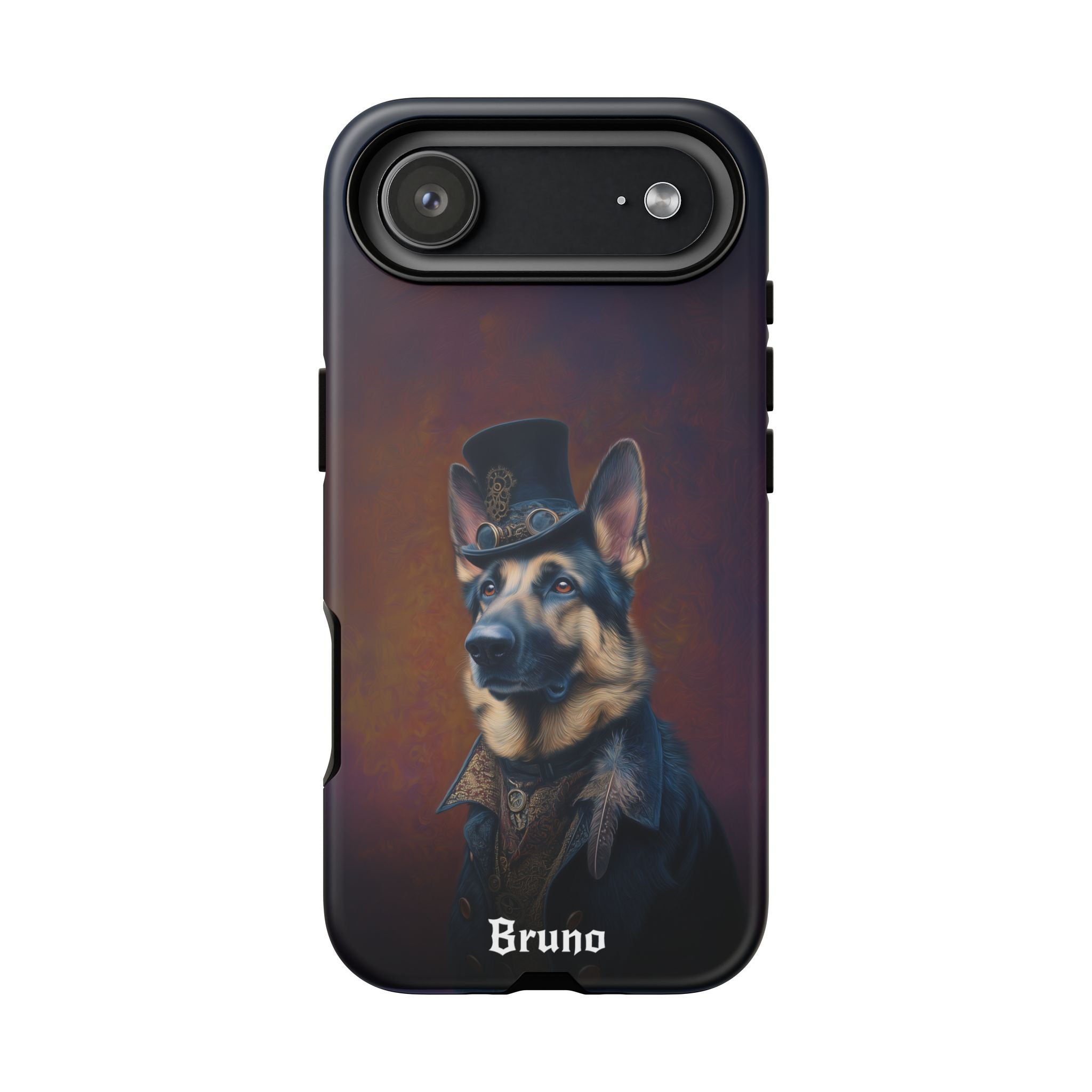 Steampunk German Shepherd Phone Case