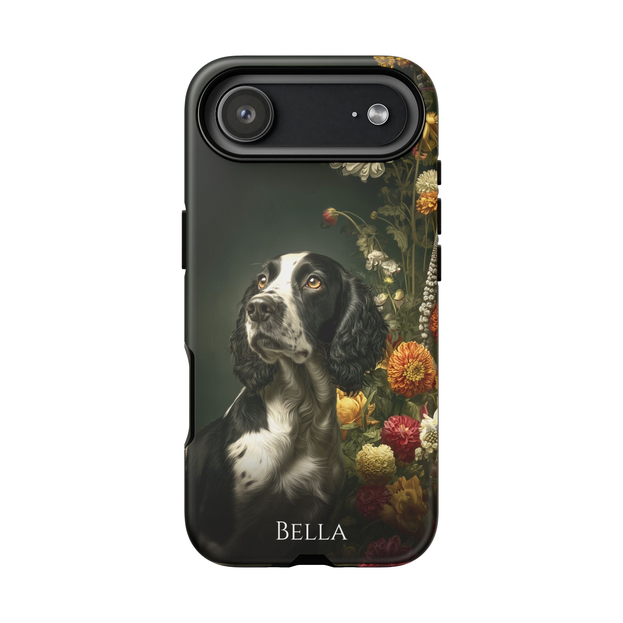Botanical English Springer Spaniel Phone Case