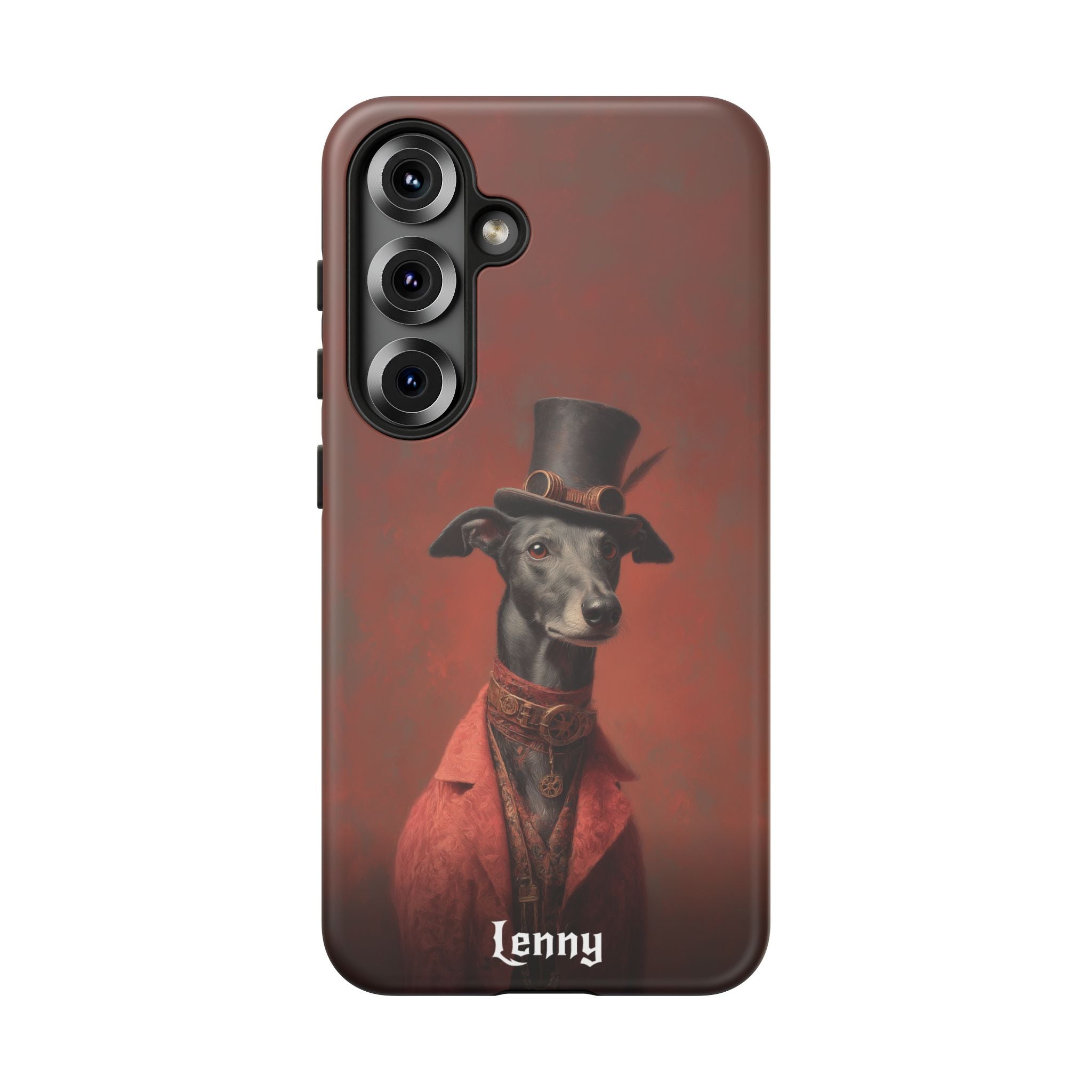 Steampunk Greyhound Phone Case