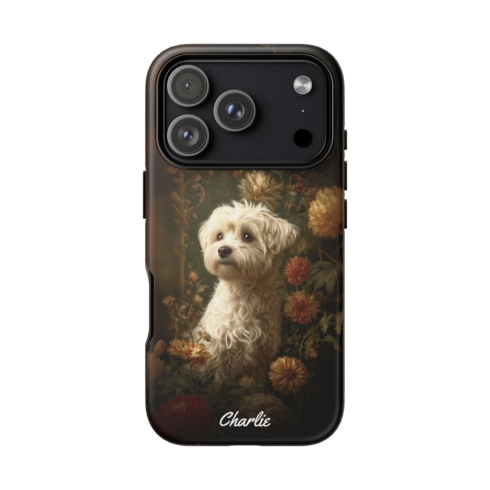 Botanical Maltese Phone Case