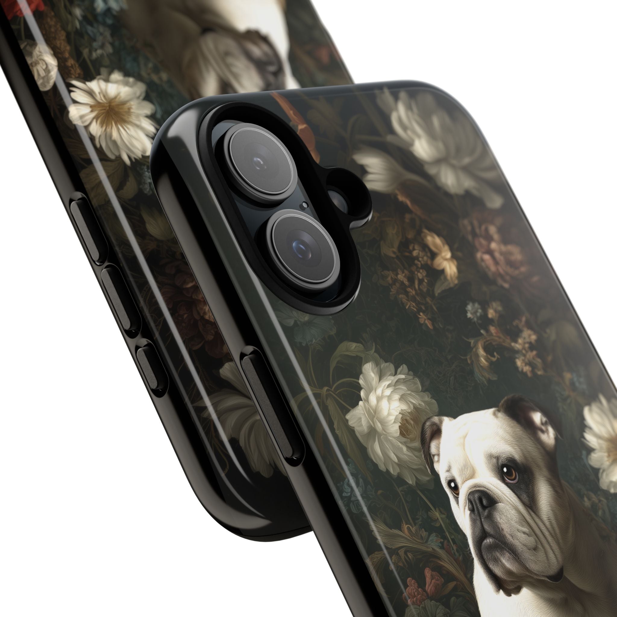 Botanical Bulldog Phone Case