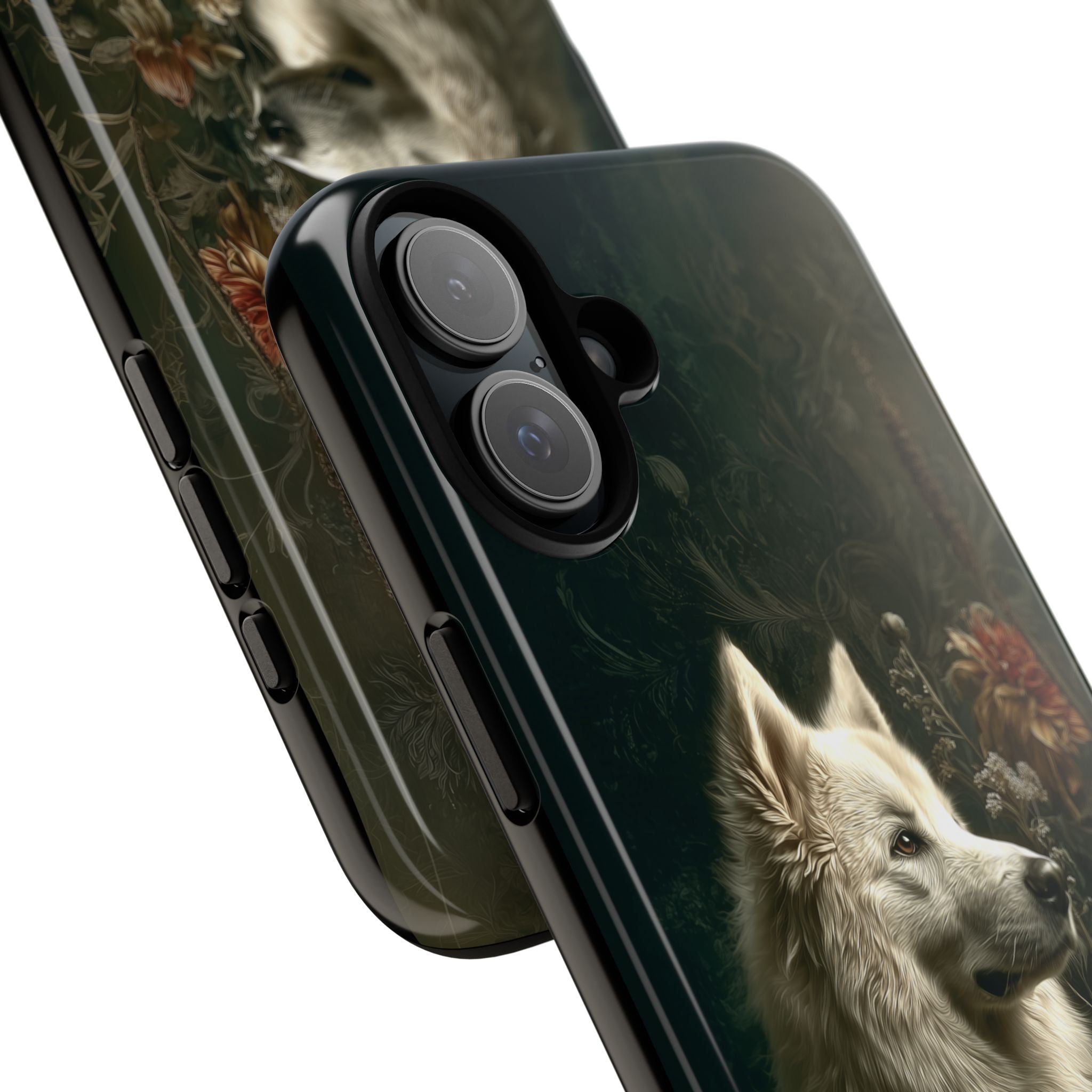 Botanical Samoyed Phone Case