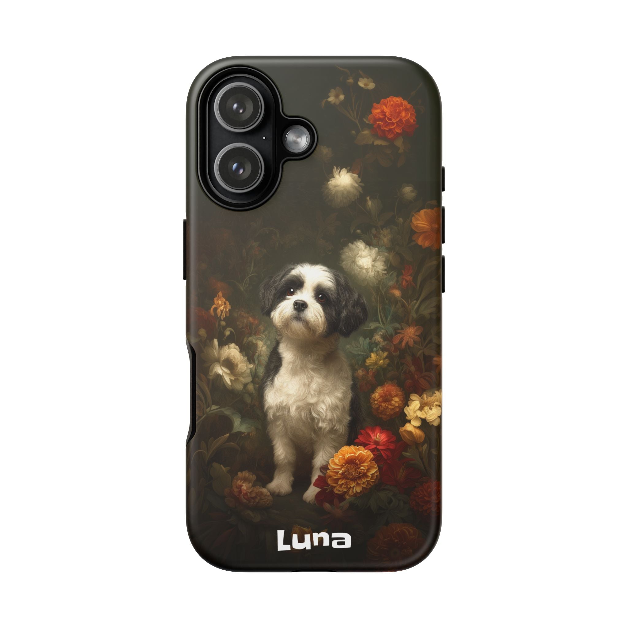 Botanical Shih Tzu Phone Case