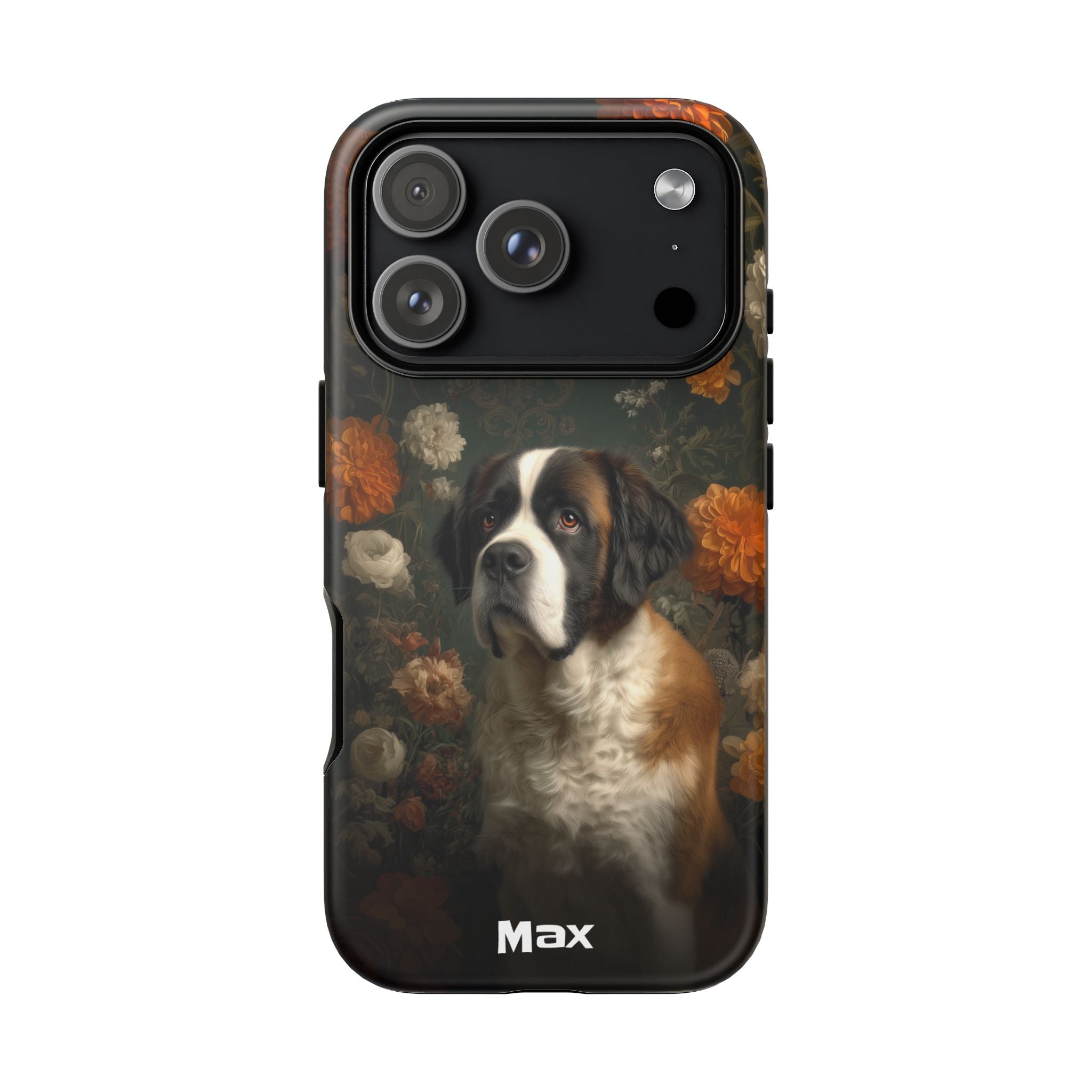 Botanical Saint Bernard Phone Case