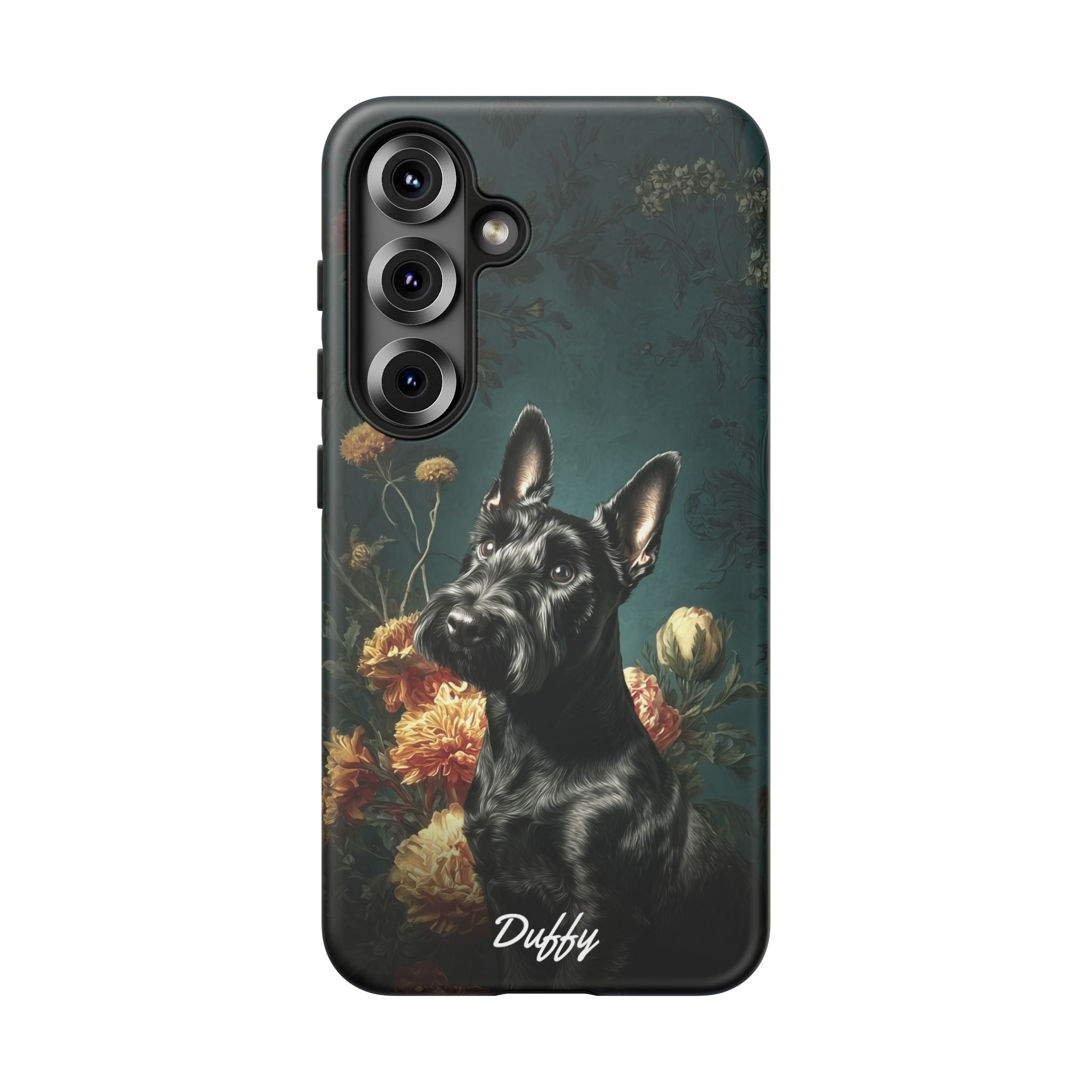 Botanical Scottish Terrier Phone Case