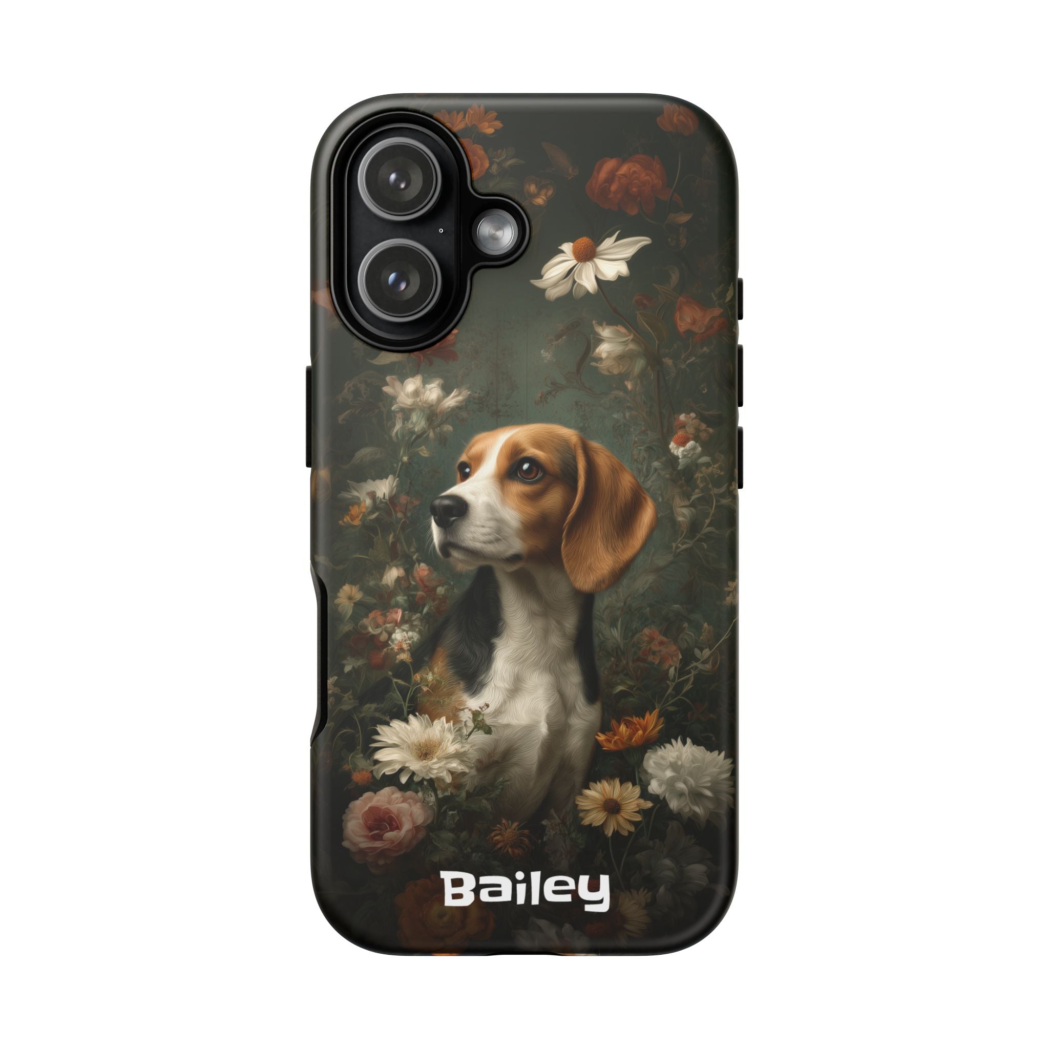 Botanical Beagle Phone Case