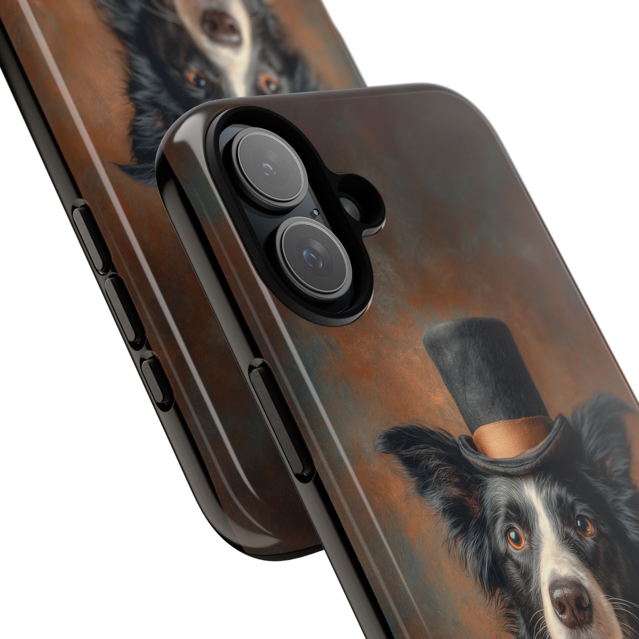 Steampunk Border Collie Phone Case