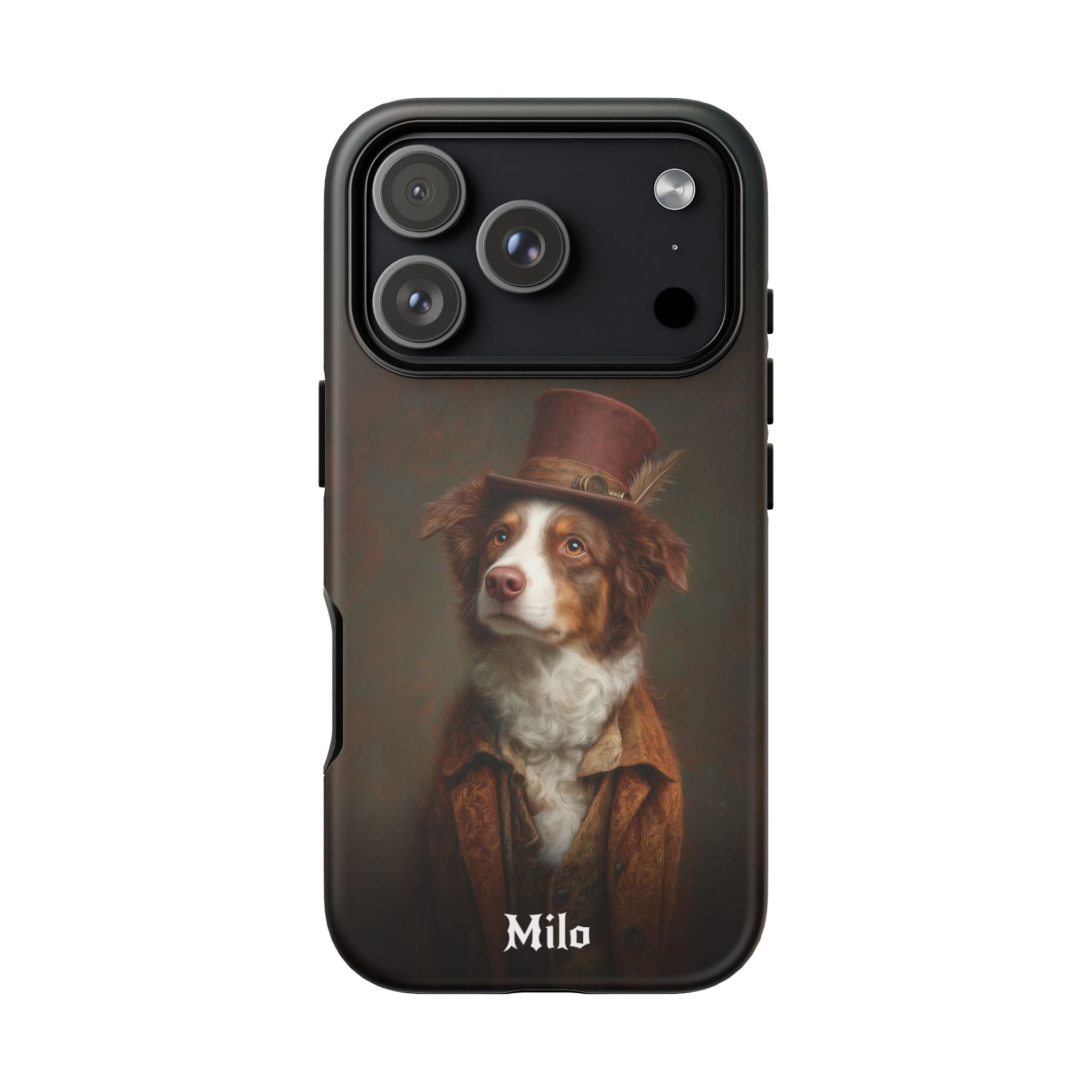 Steampunk Australian Shepherd Phone Case