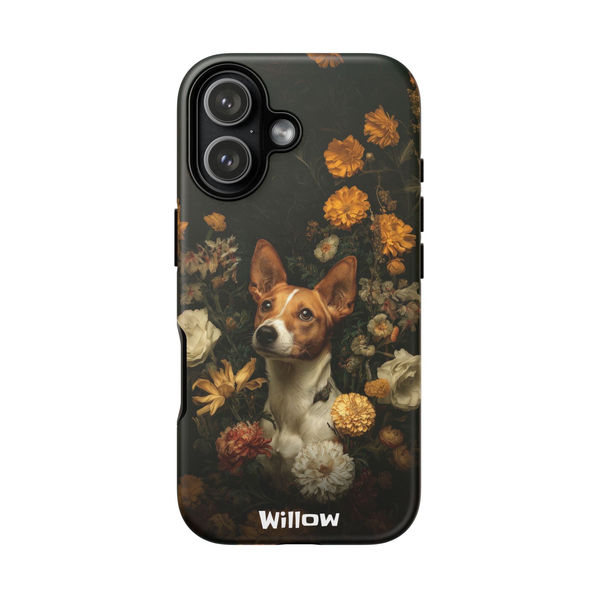 Botanical Basenji Phone Case