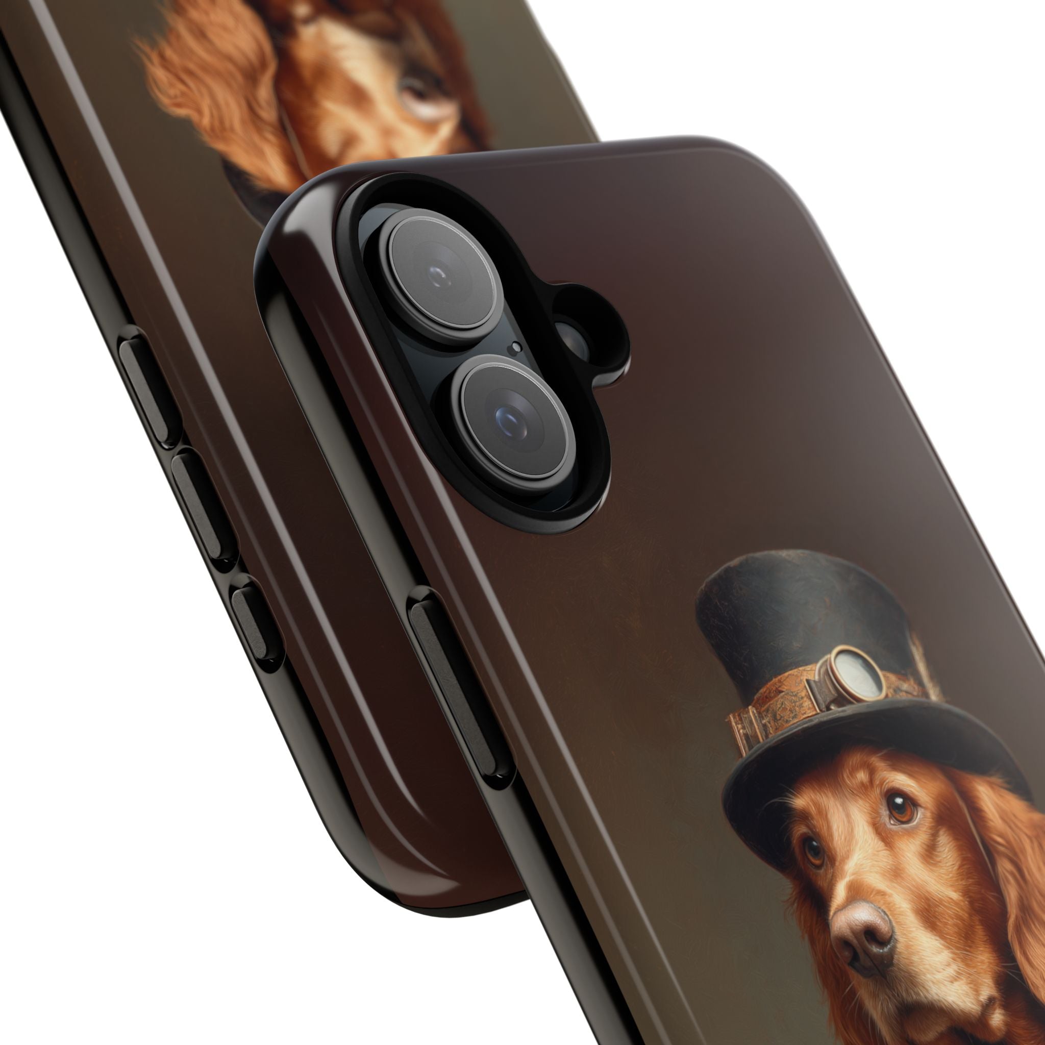 Steampunk Irish Setter Phone Case