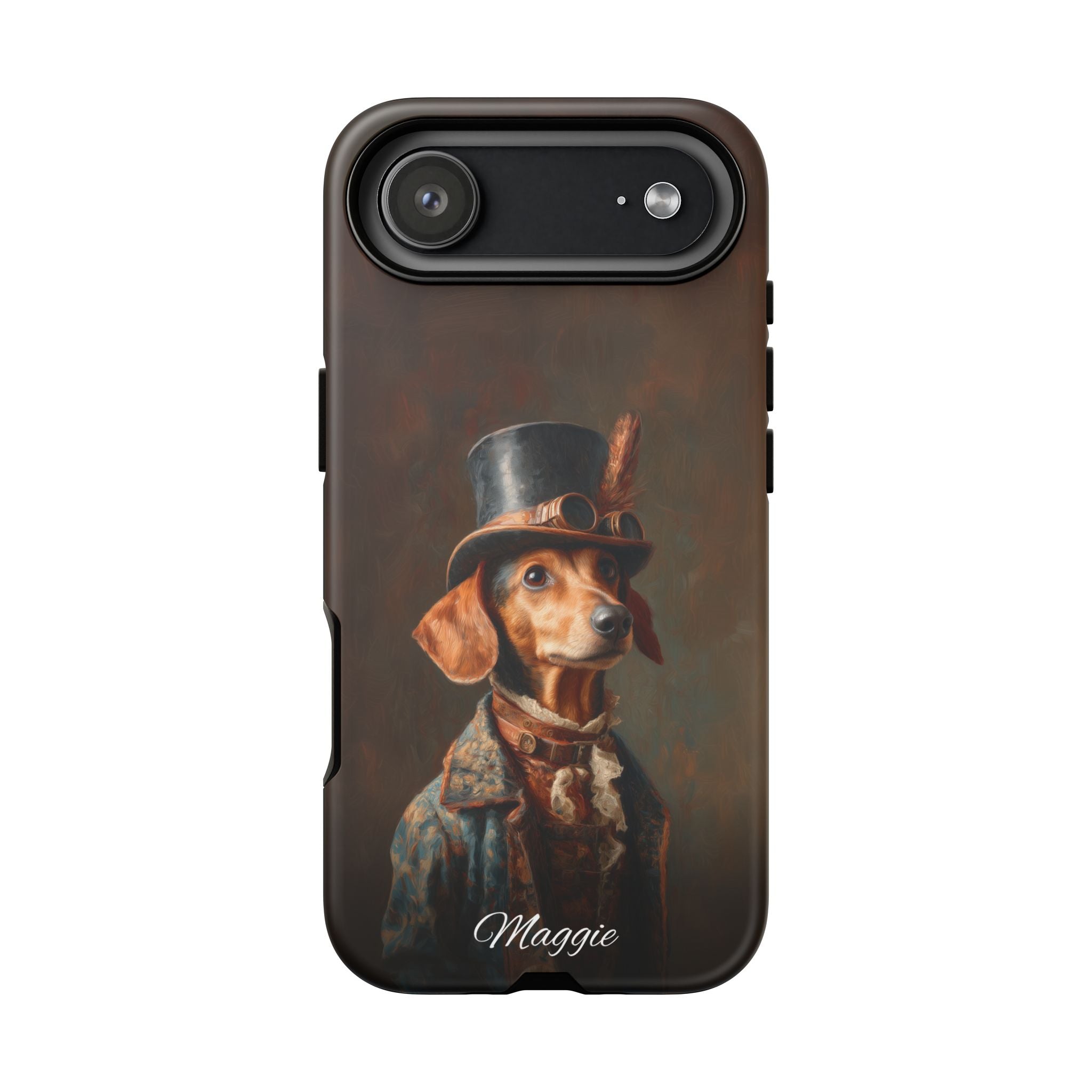 Steampunk Dachshund Phone Case
