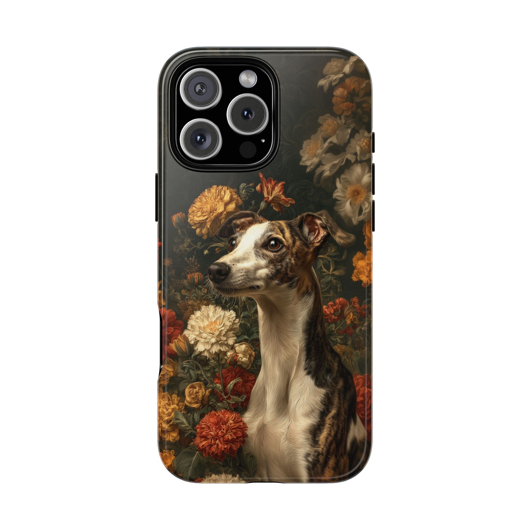 Botanical Whippet Phone Case
