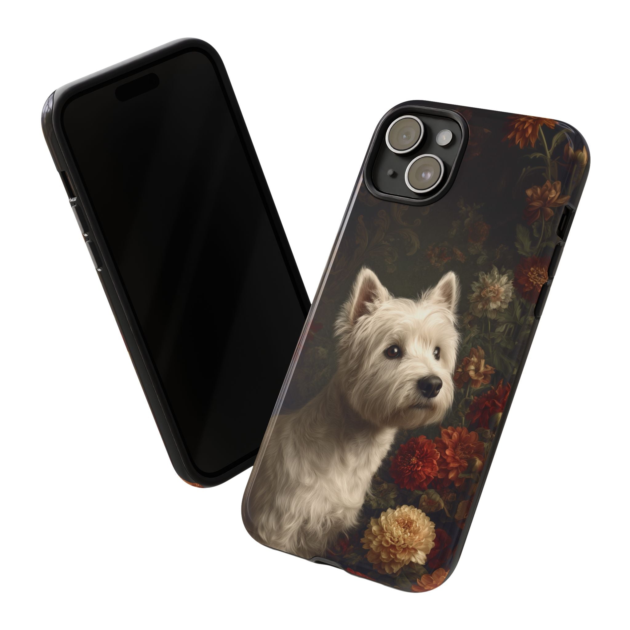 Botanical Westie Phone Case
