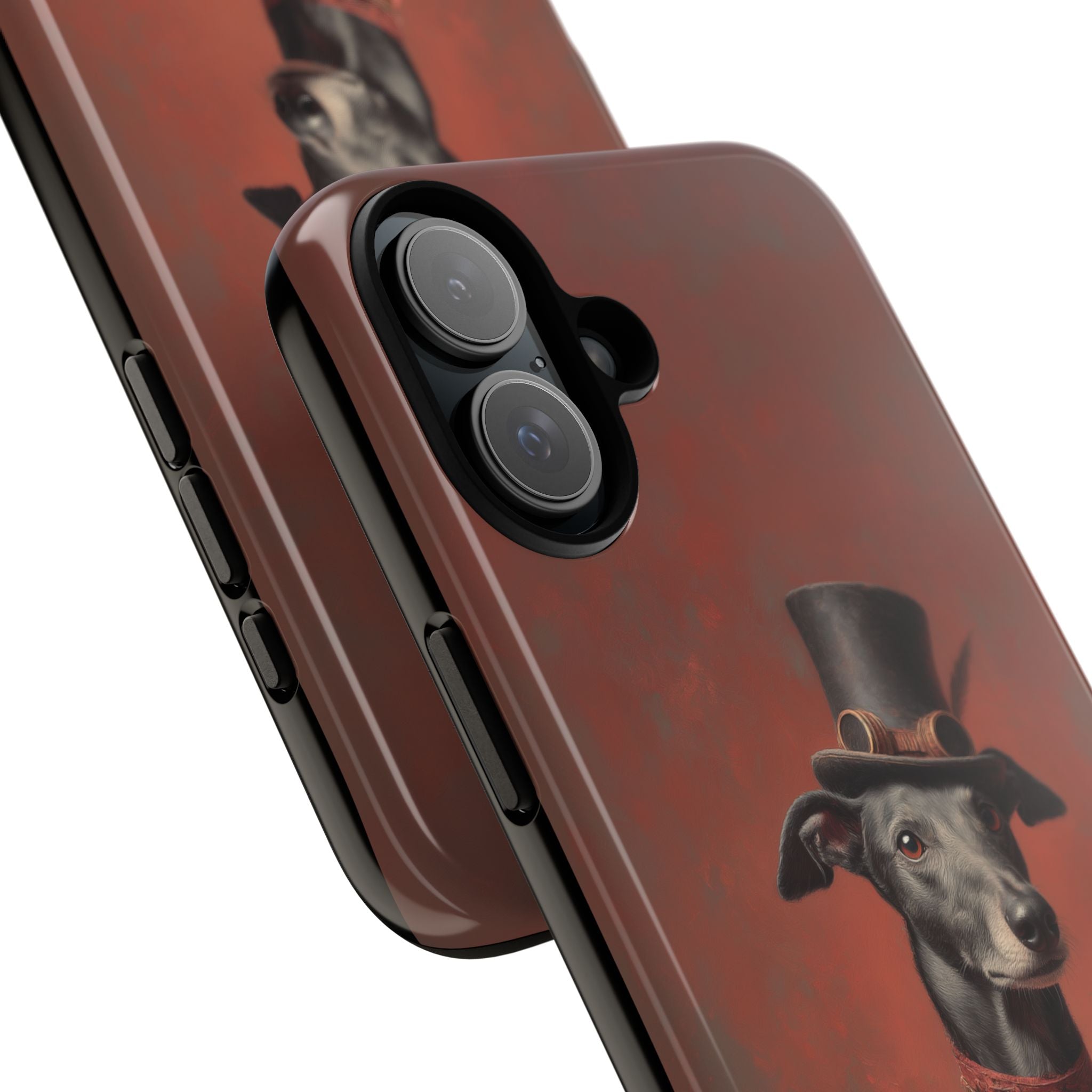 Steampunk Greyhound Phone Case
