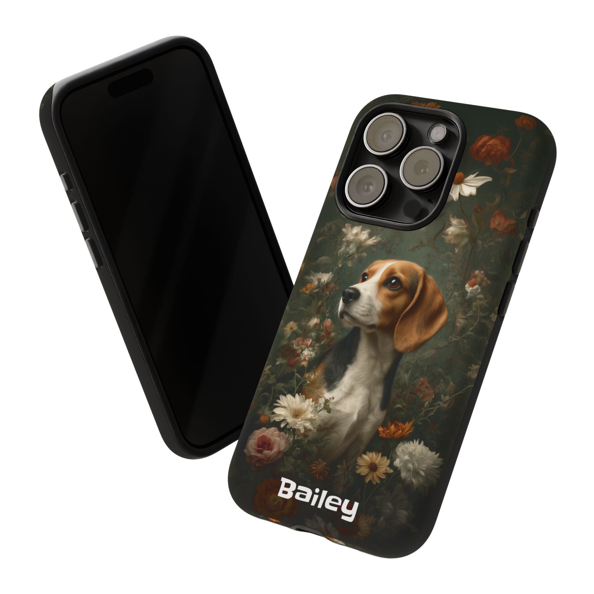 Botanical Beagle Phone Case