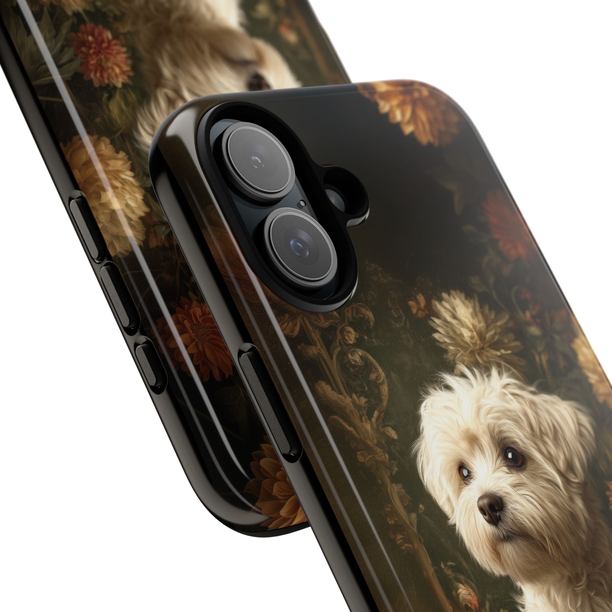 Botanical Maltese Phone Case