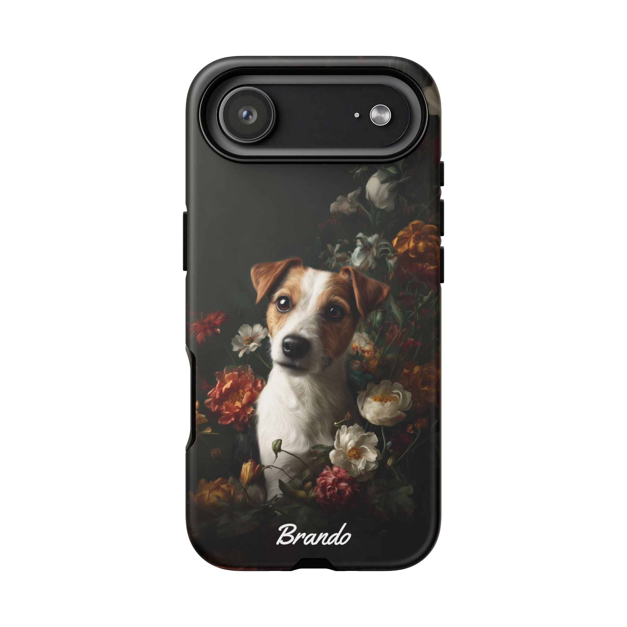 Botanical Jack Russell Terrier Phone Case