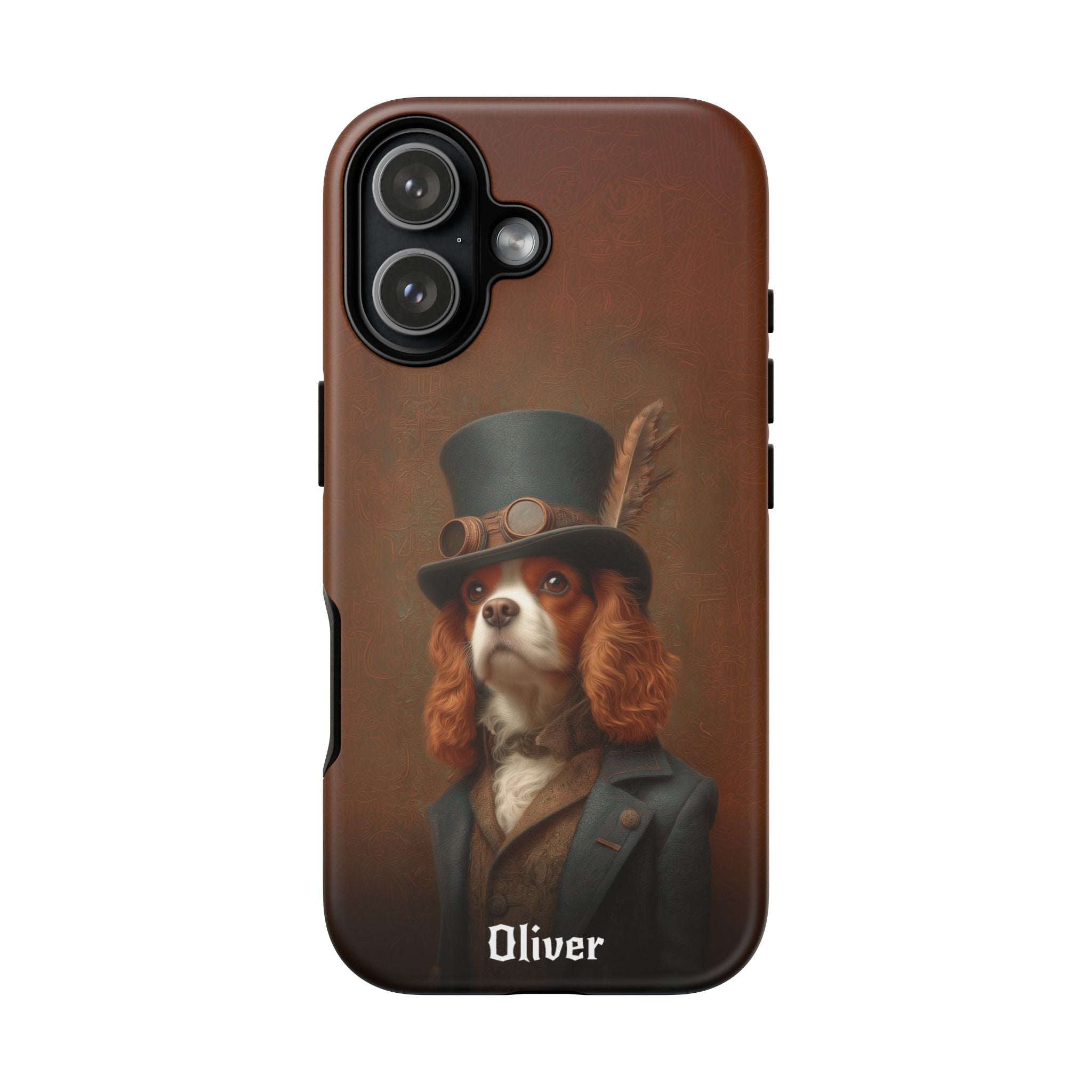 Steampunk Cavalier King Charles Spaniel Phone Case