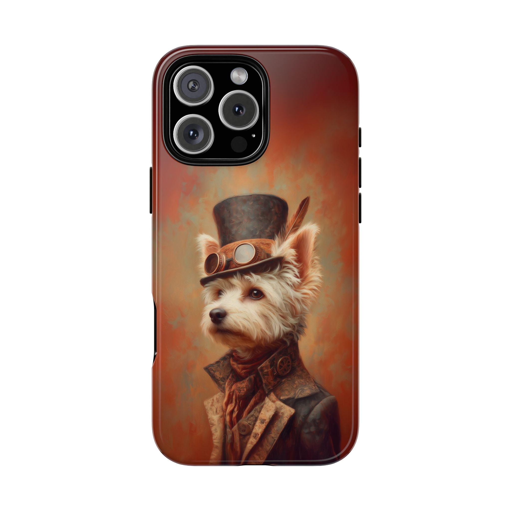 Steampunk Yorkshire Terrier Phone Case