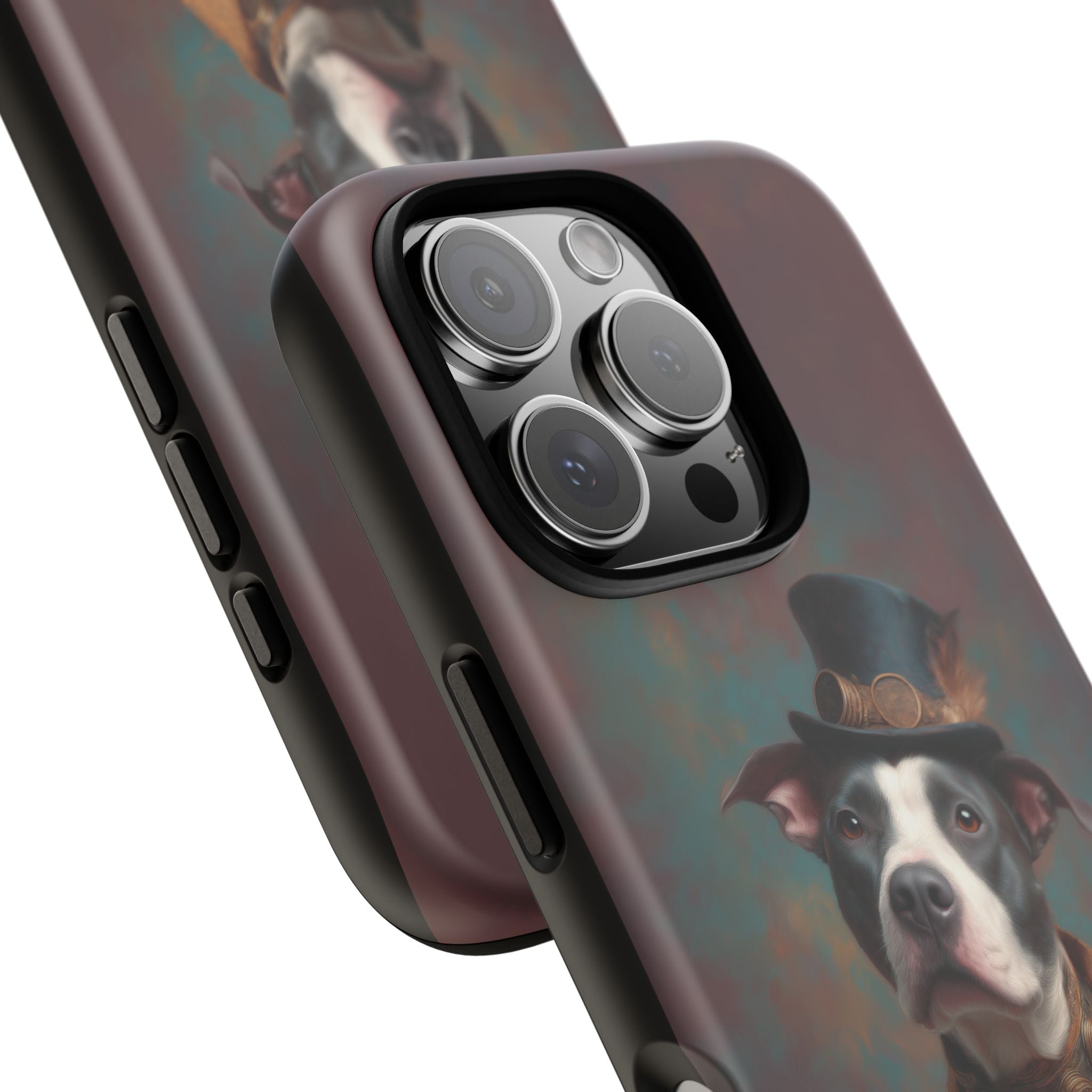 Steampunk Pit Bull Phone Case