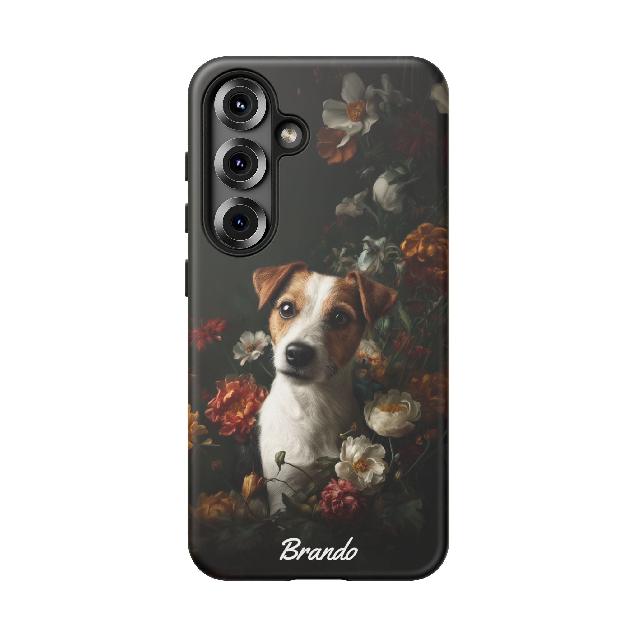 Botanical Jack Russell Terrier Phone Case