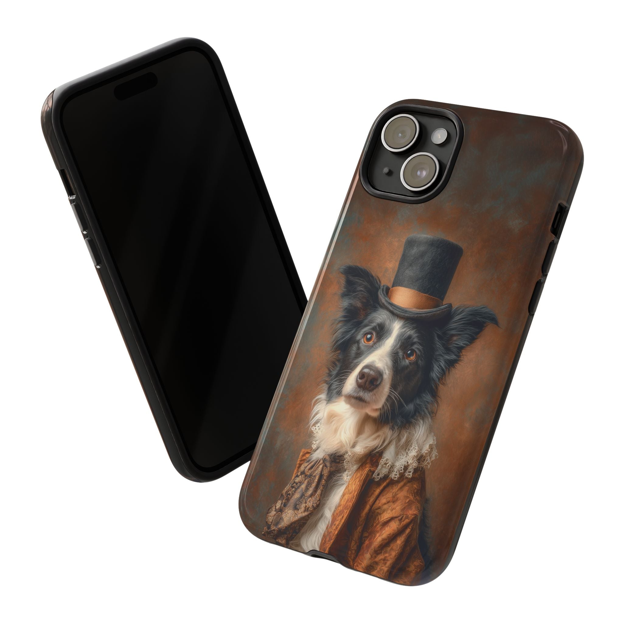 Steampunk Border Collie Phone Case