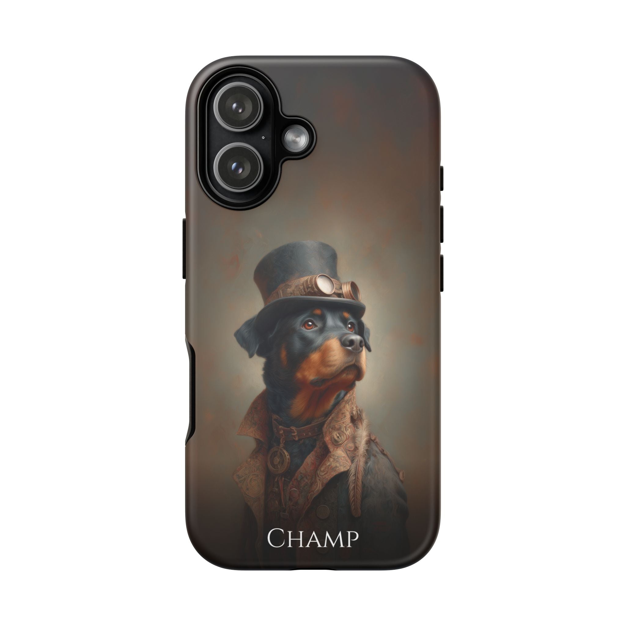 Steampunk Rottweiler Phone Case