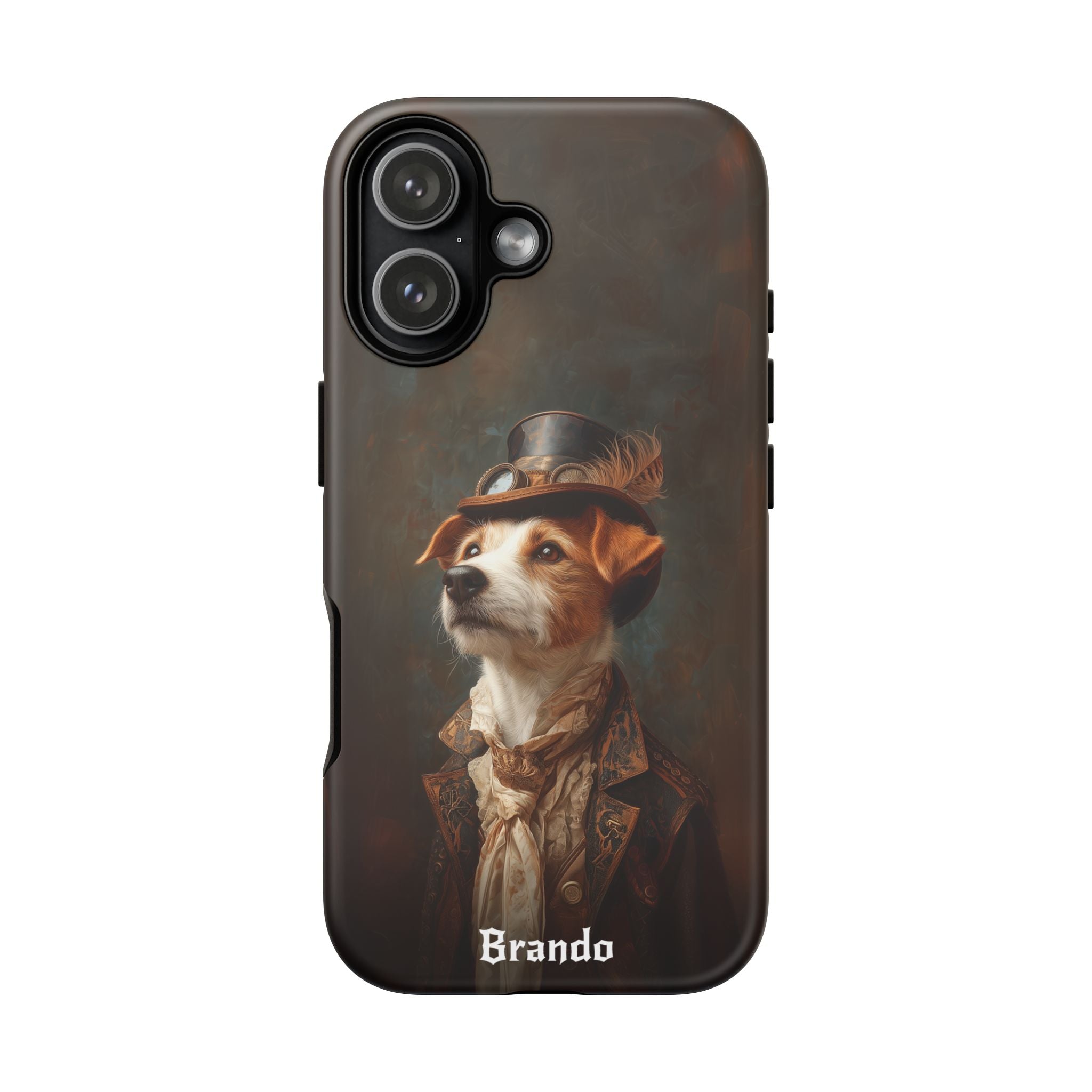 Steampunk Jack Russell Terrier Phone Case