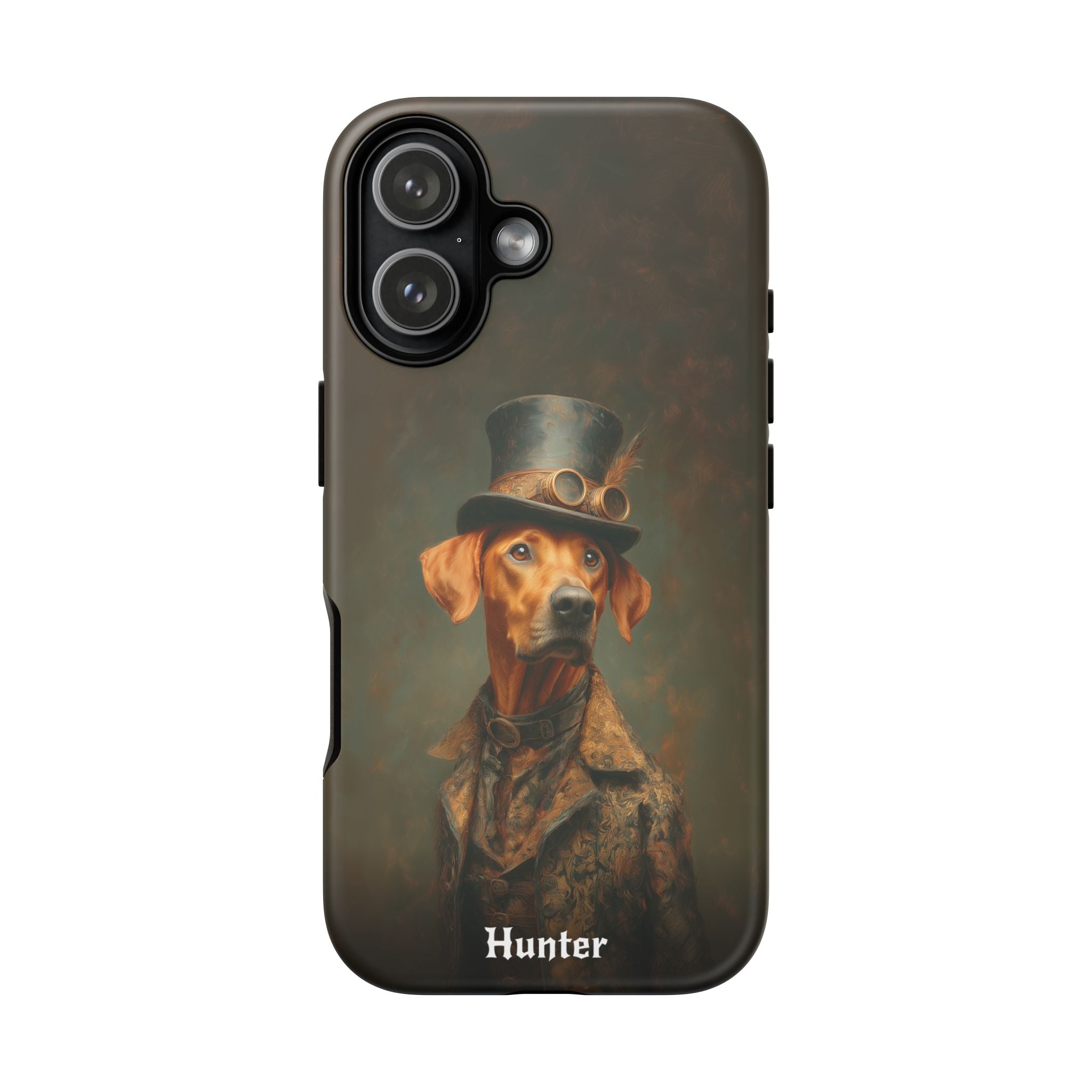 Steampunk Rhodesian Ridgeback Phone Case