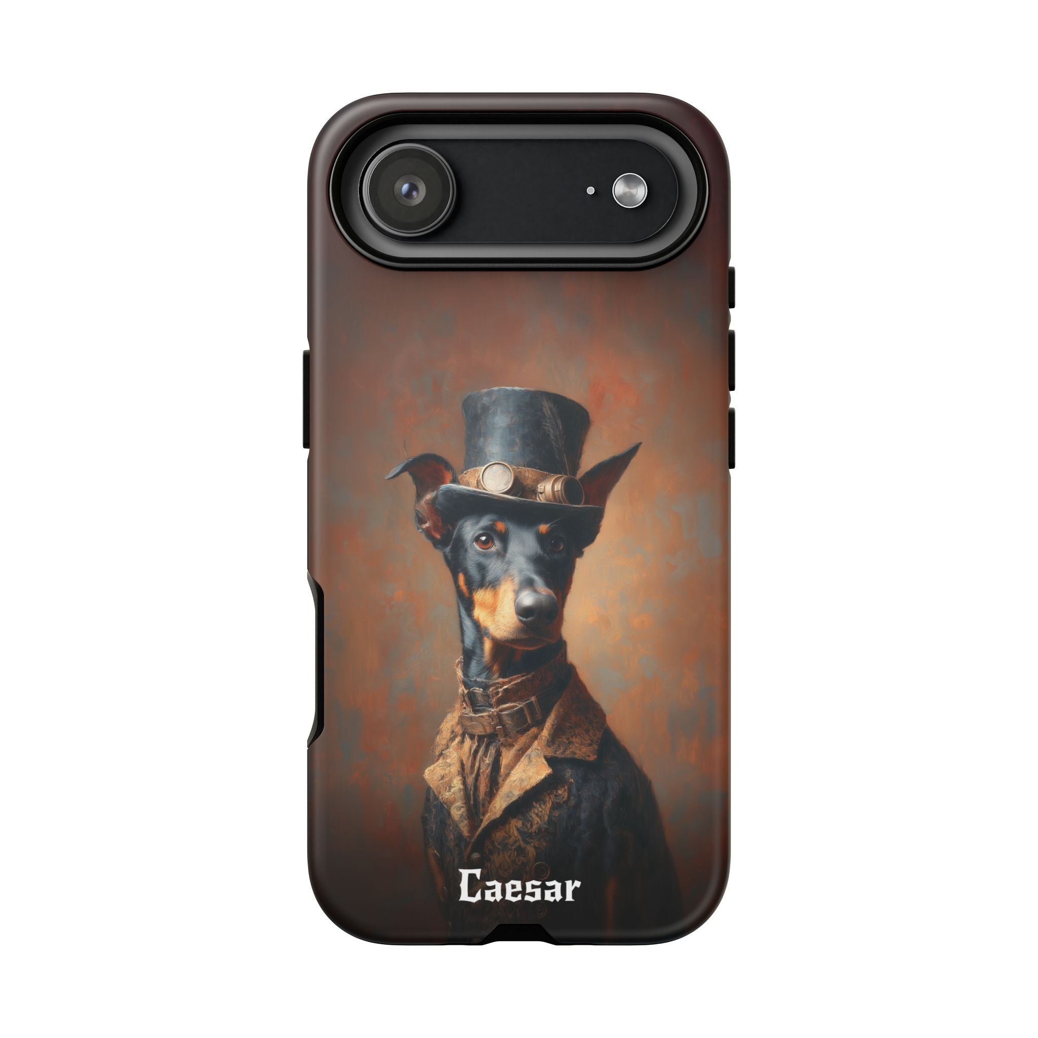 Steampunk Doberman Pinscher Phone Case