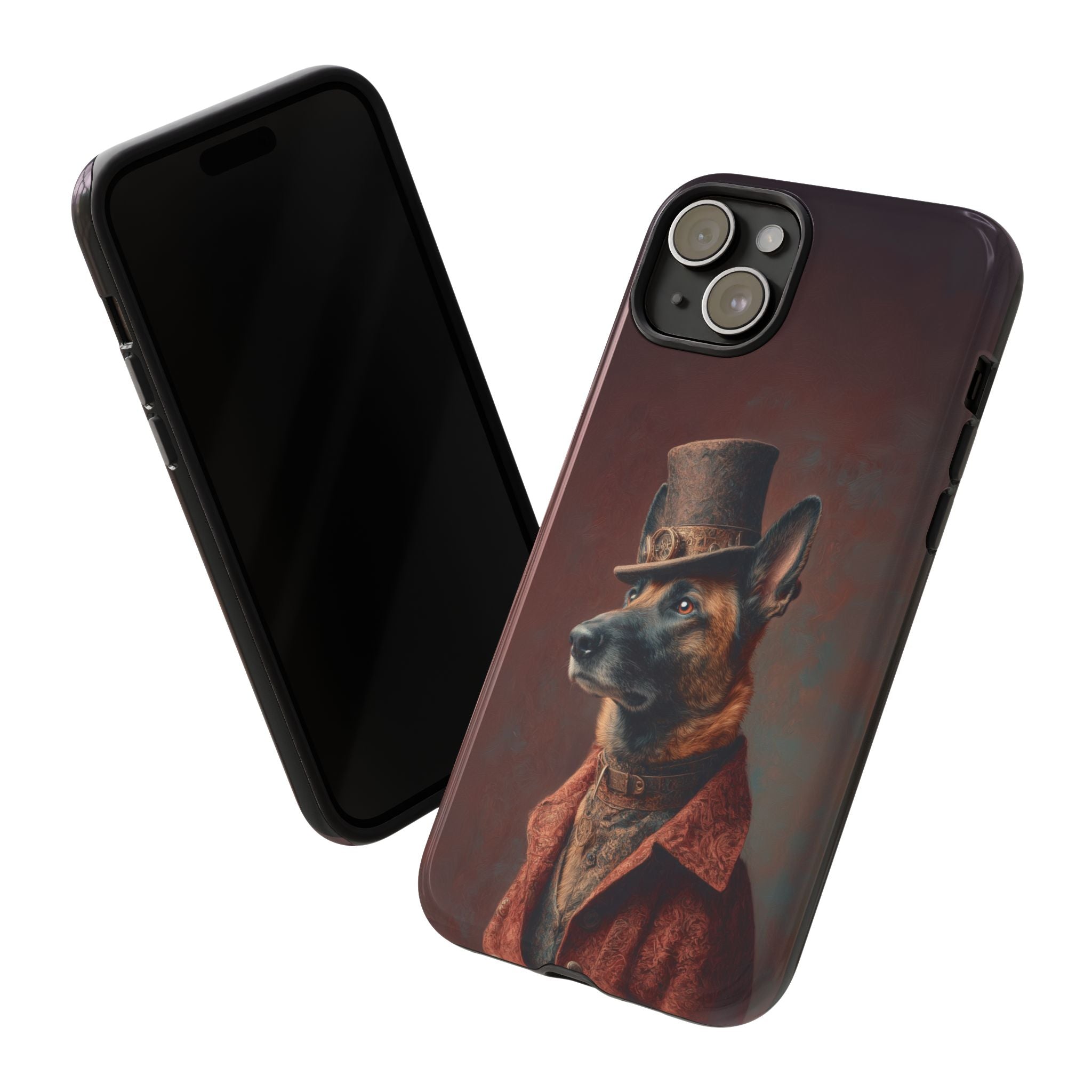 Steampunk Belgian Malinois Phone Case