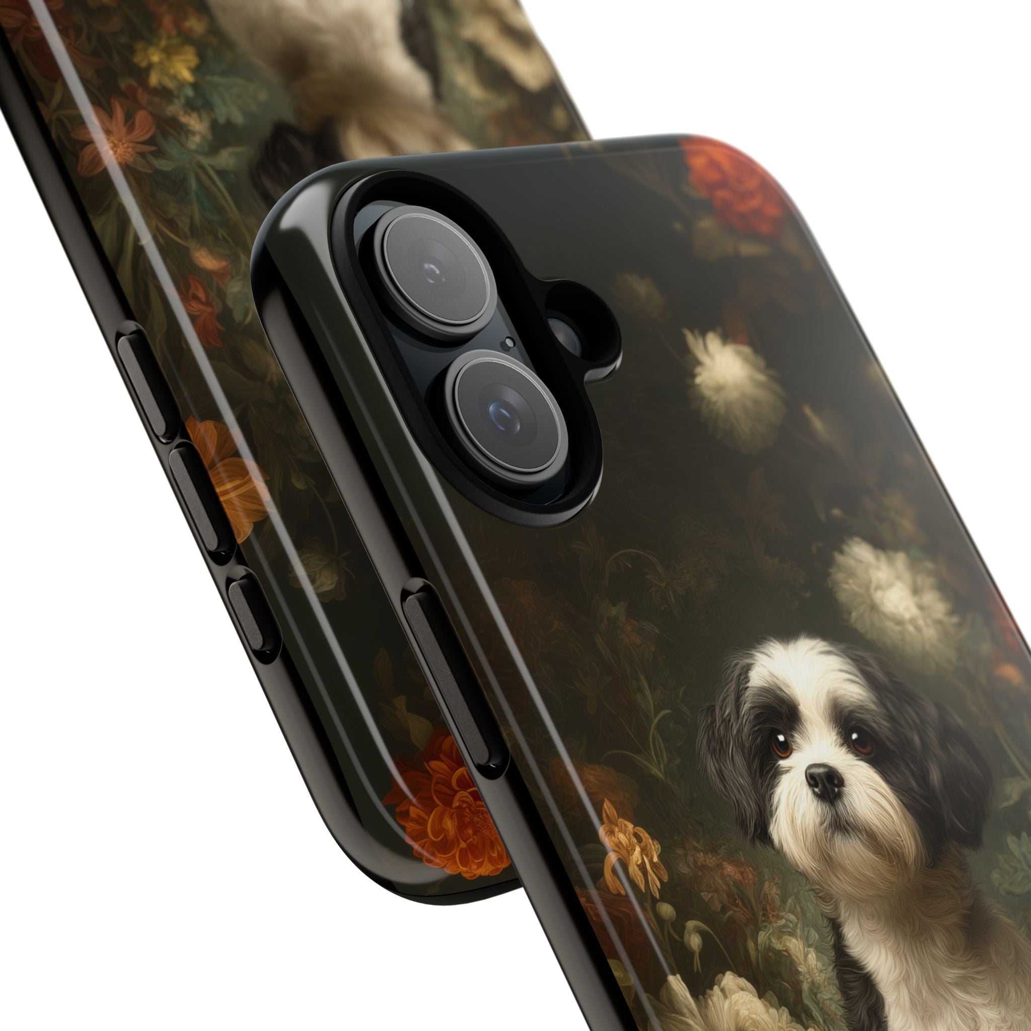 Botanical Shih Tzu Phone Case