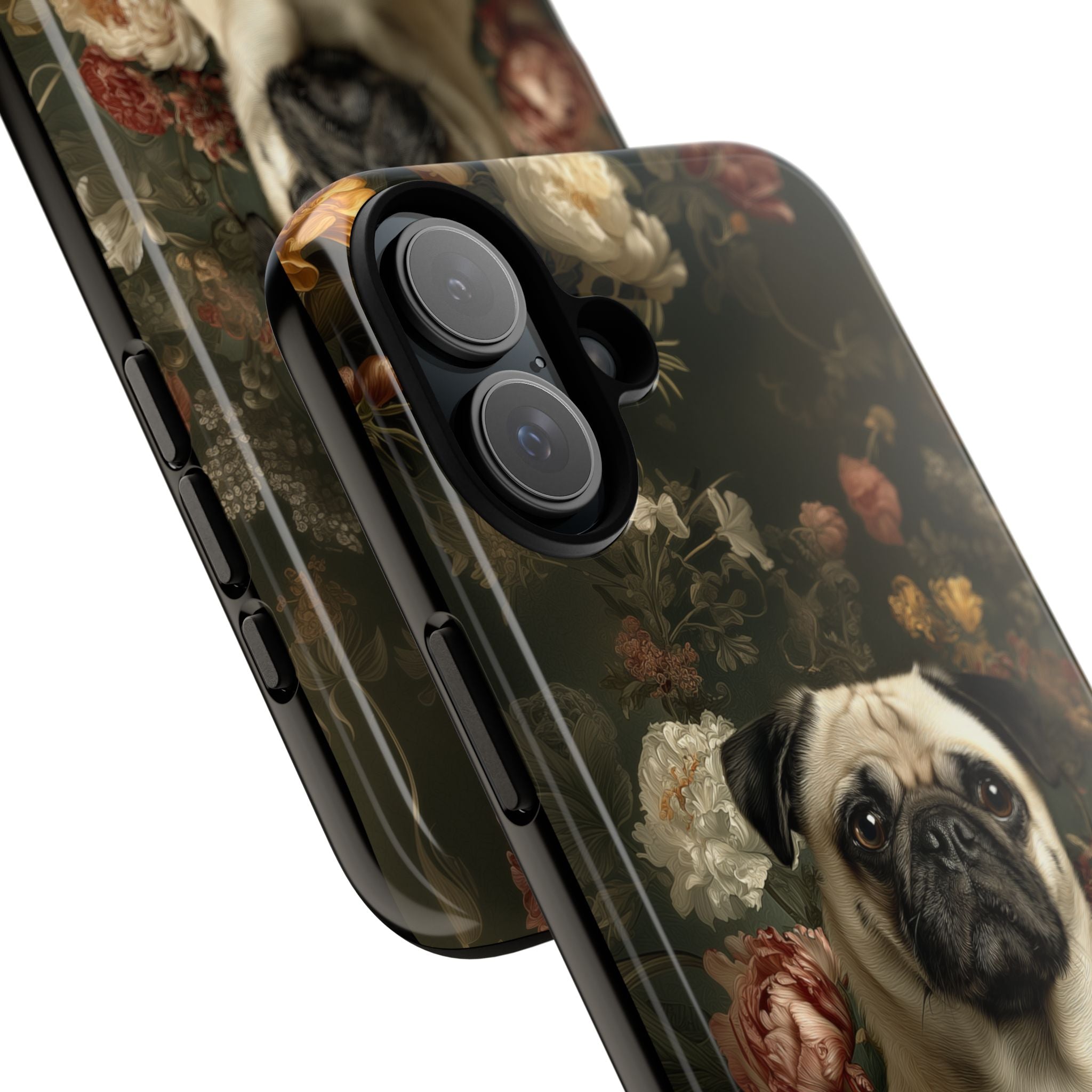 Botanical Pug Phone Case