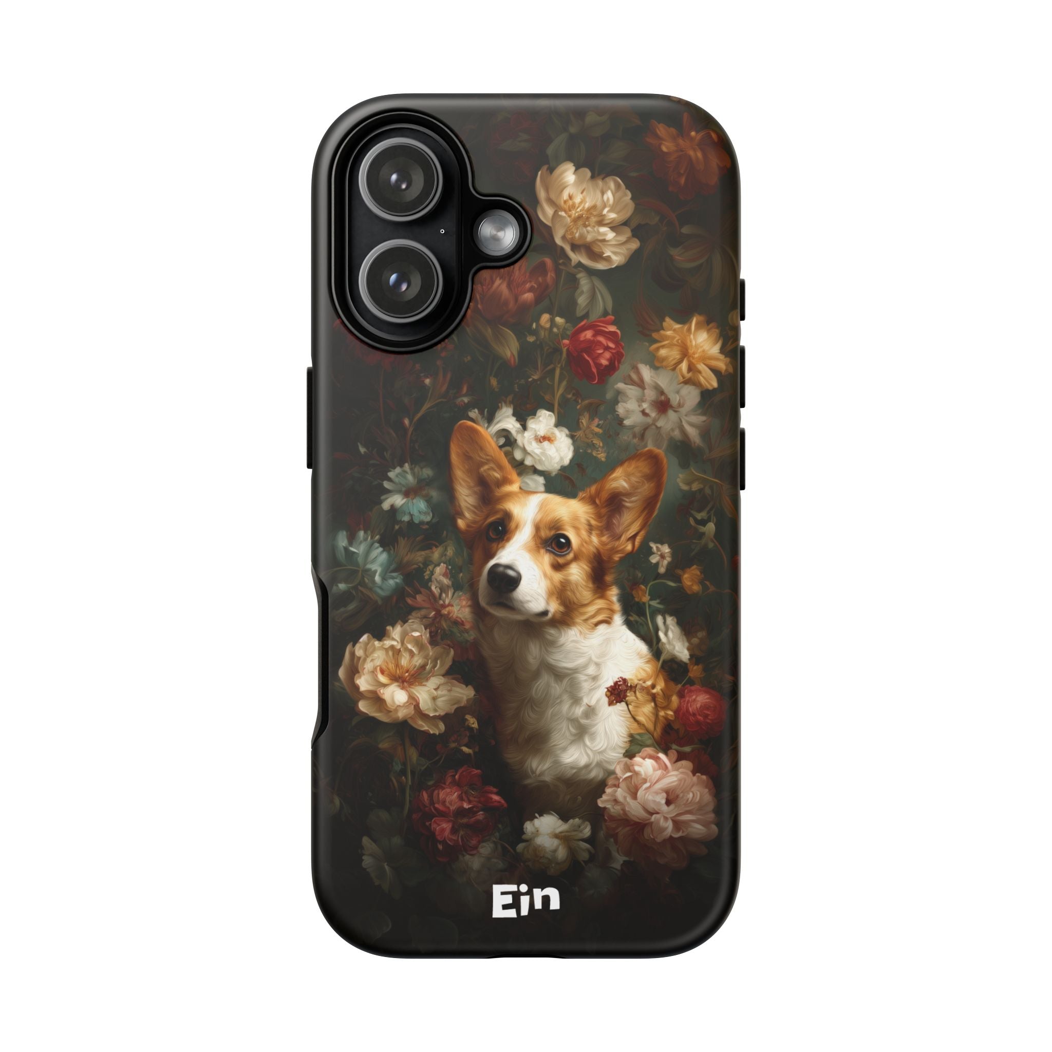 Botanical Corgi Phone Case