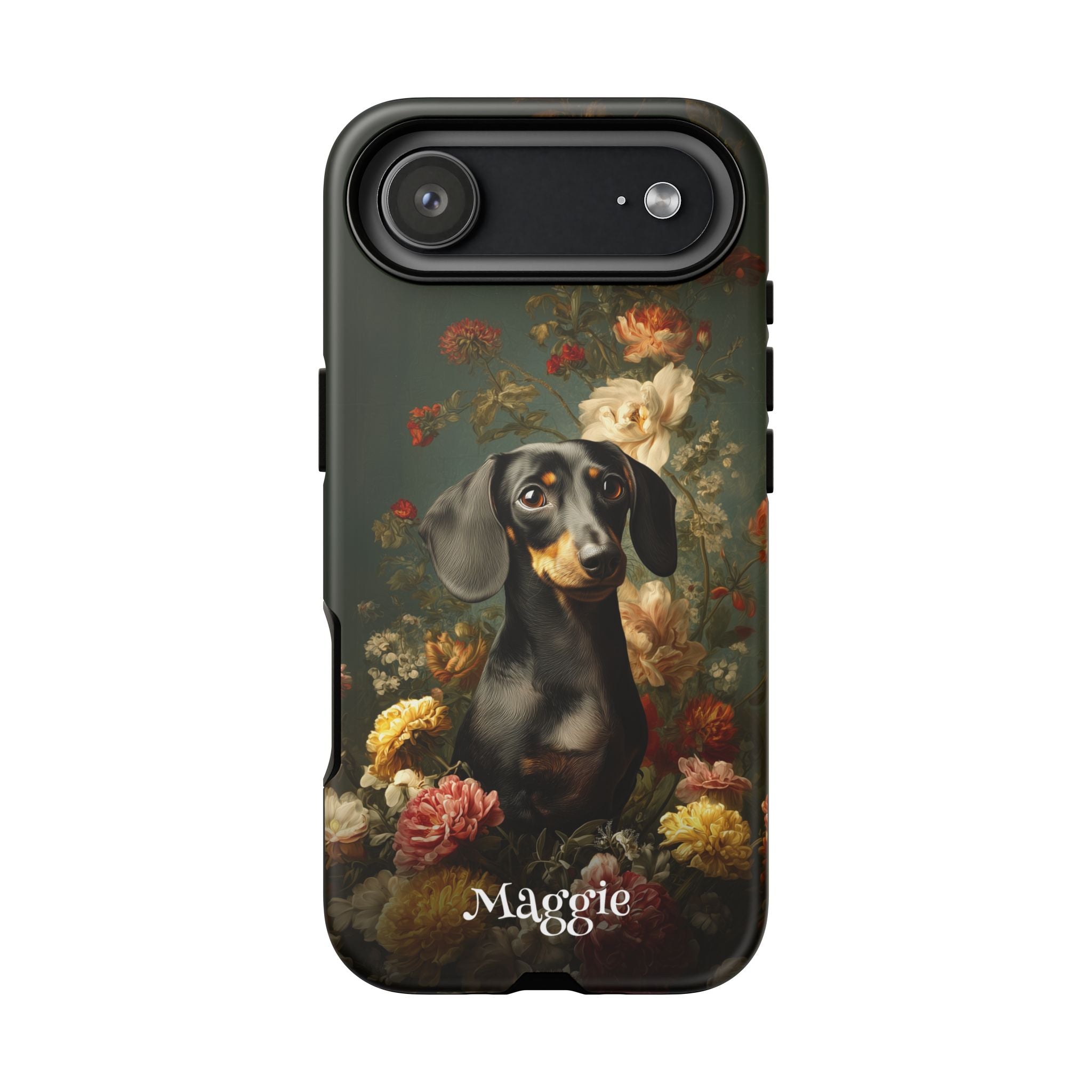 Botanical Dachshund Phone Case