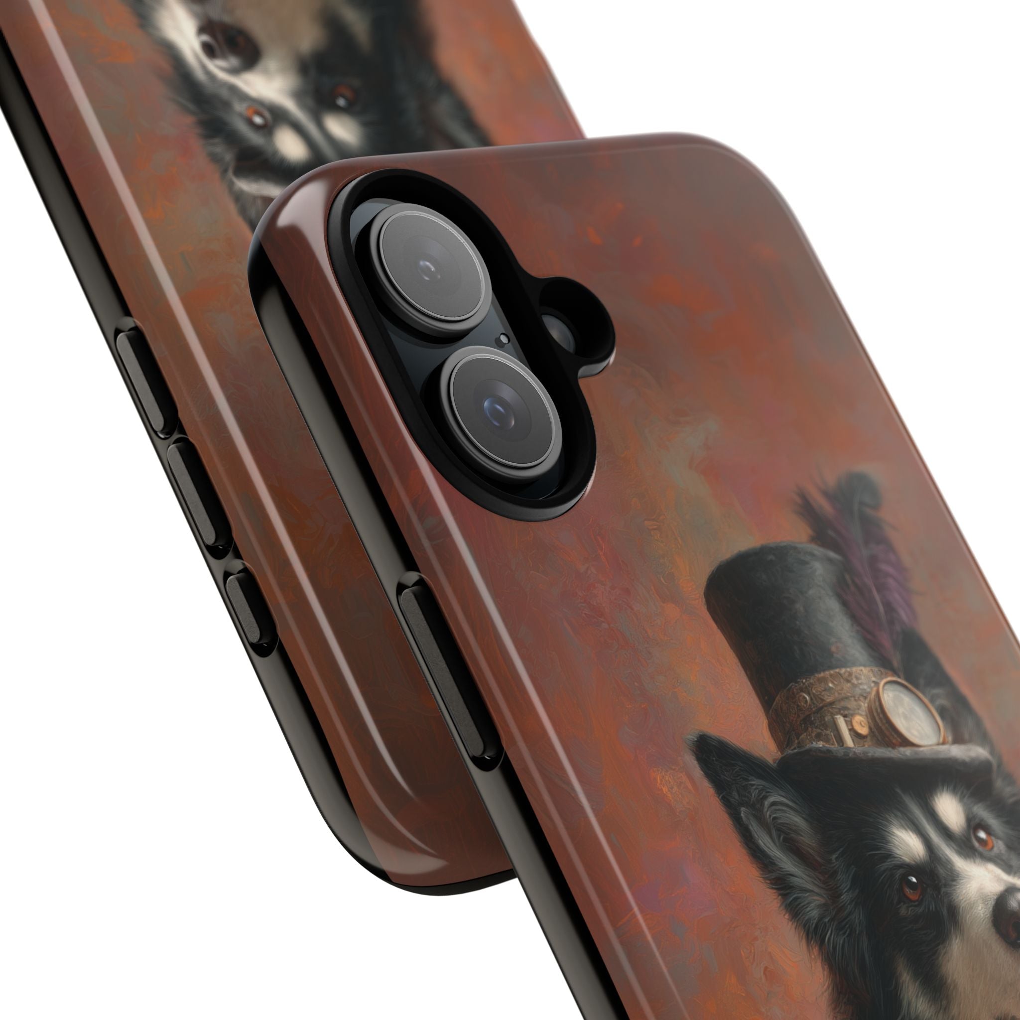 Steampunk Alaskan Malamute Phone Case