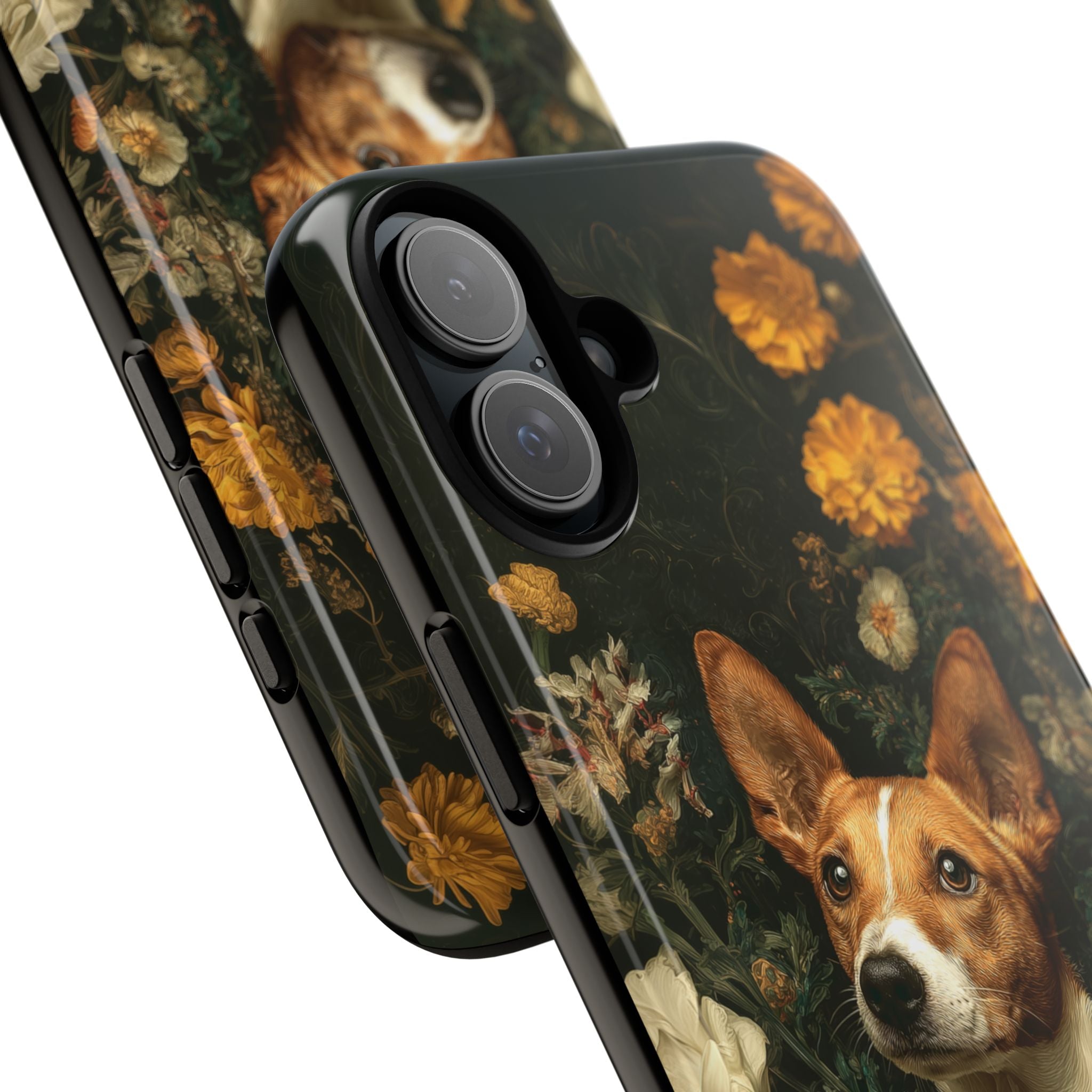 Botanical Basenji Phone Case