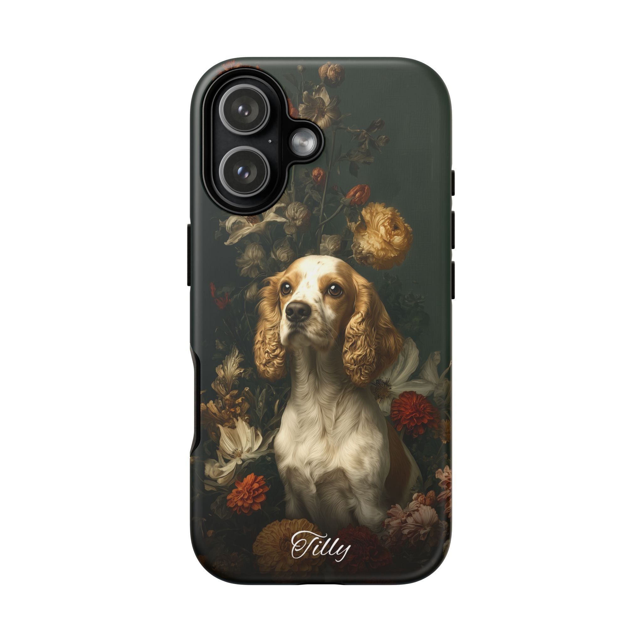 Botanical Cocker Spaniel Phone Case