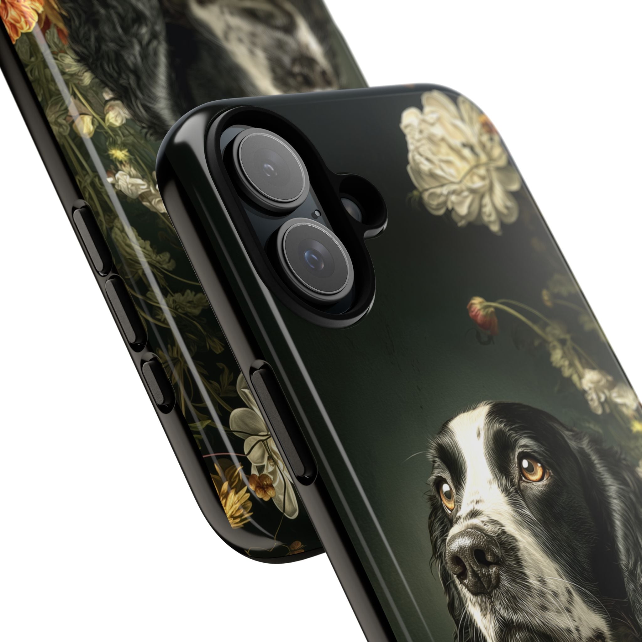 Botanical English Springer Spaniel Phone Case