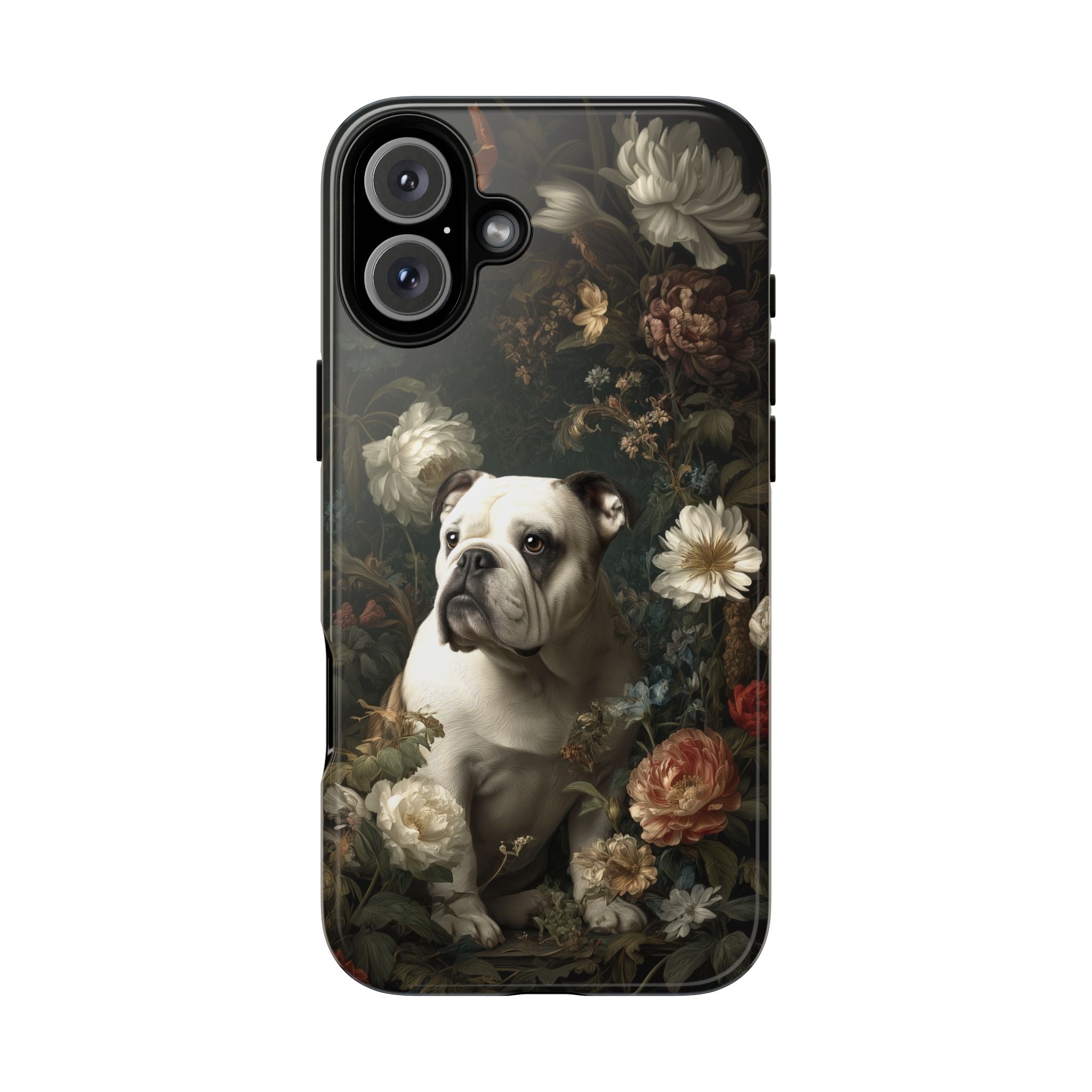 Botanical Bulldog Phone Case