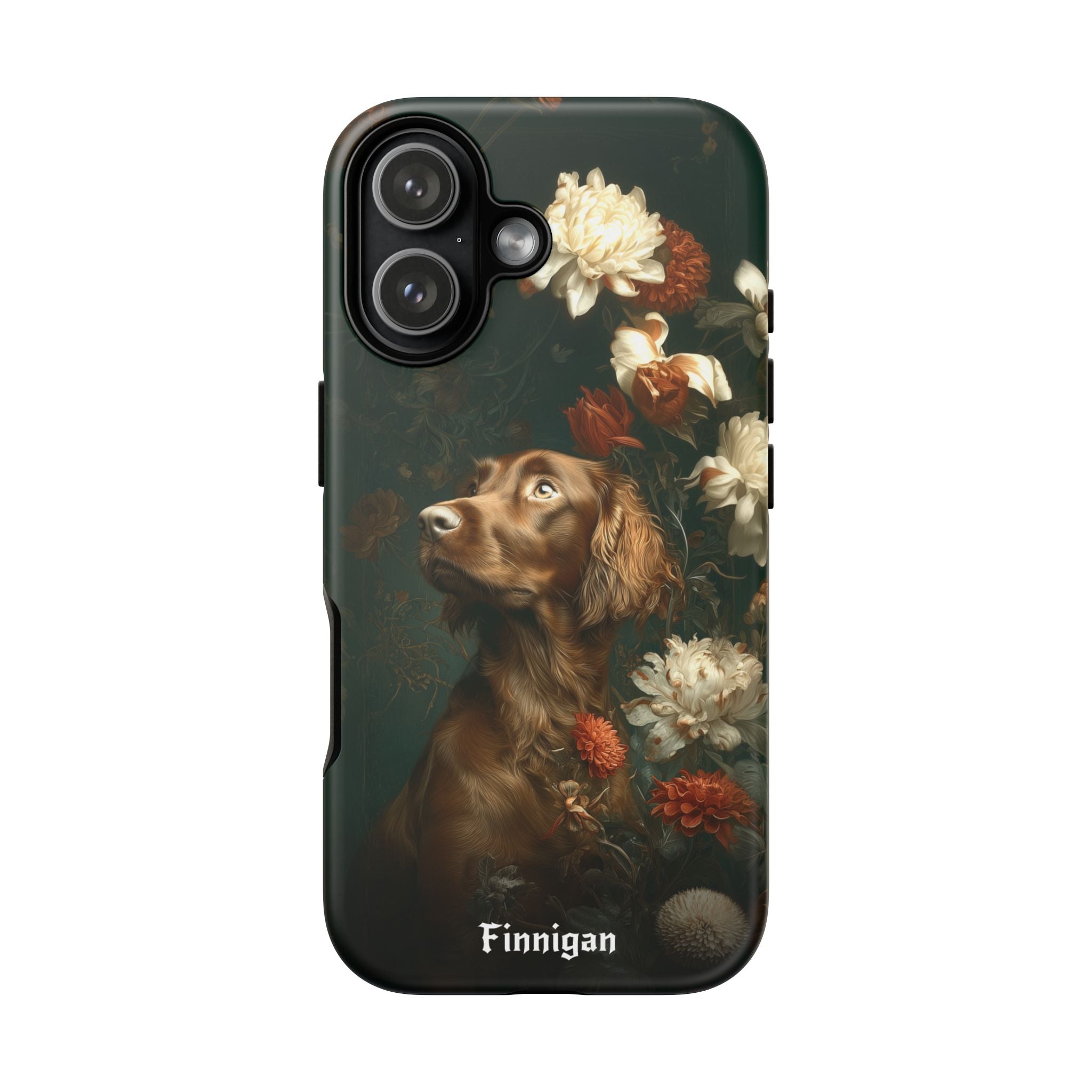 Botanical Irish Setter Phone Case