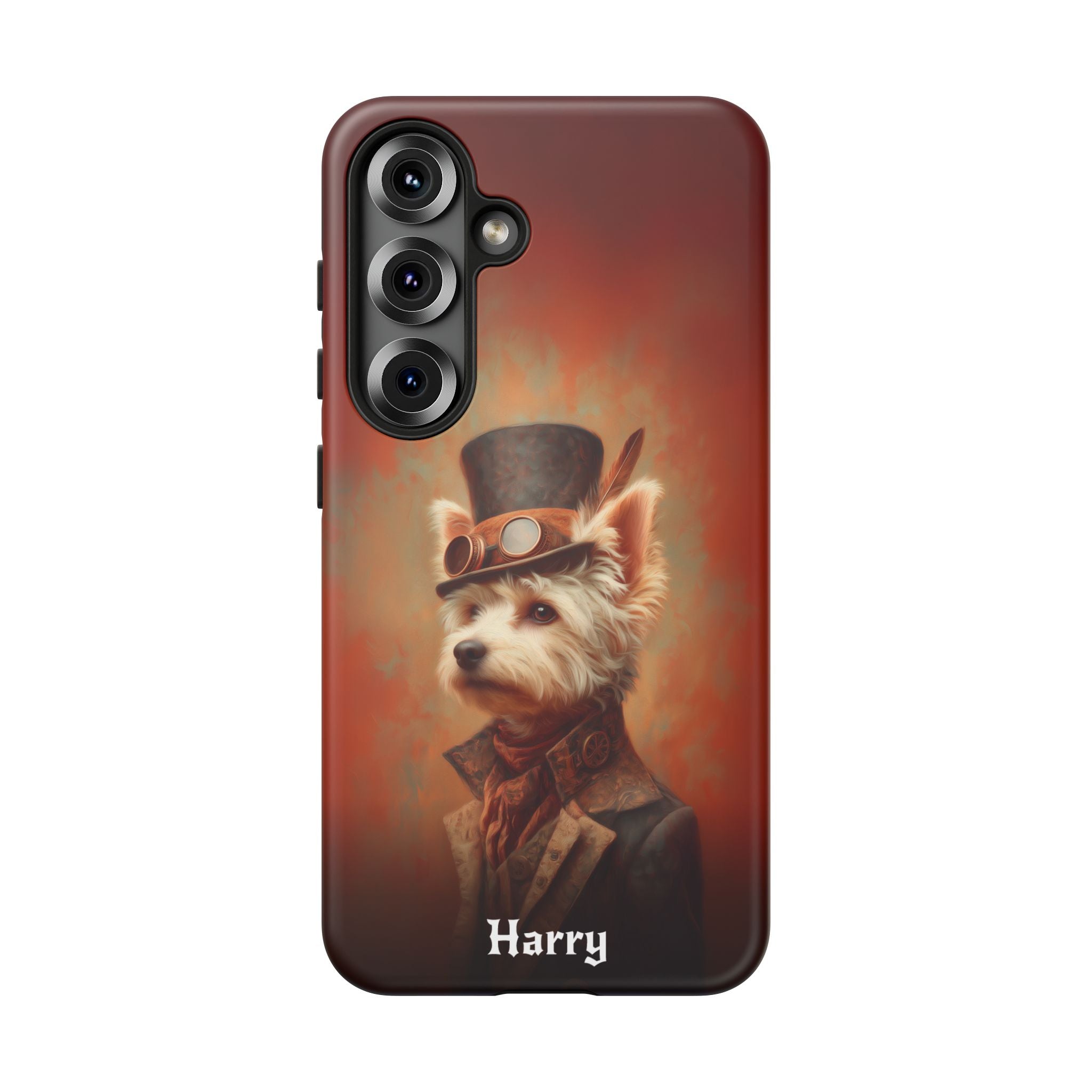 Steampunk Yorkshire Terrier Phone Case