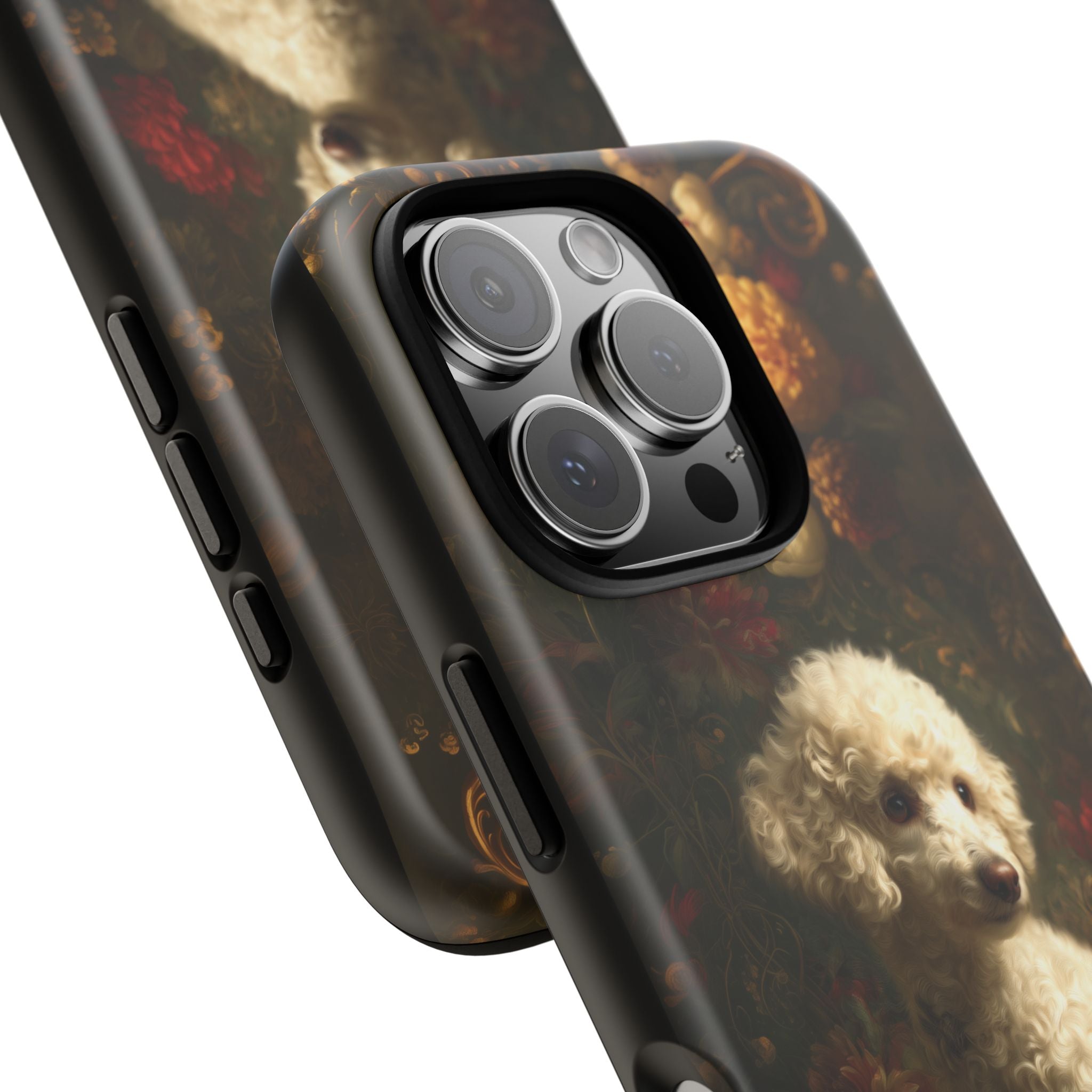 Botanical Poodle Phone Case
