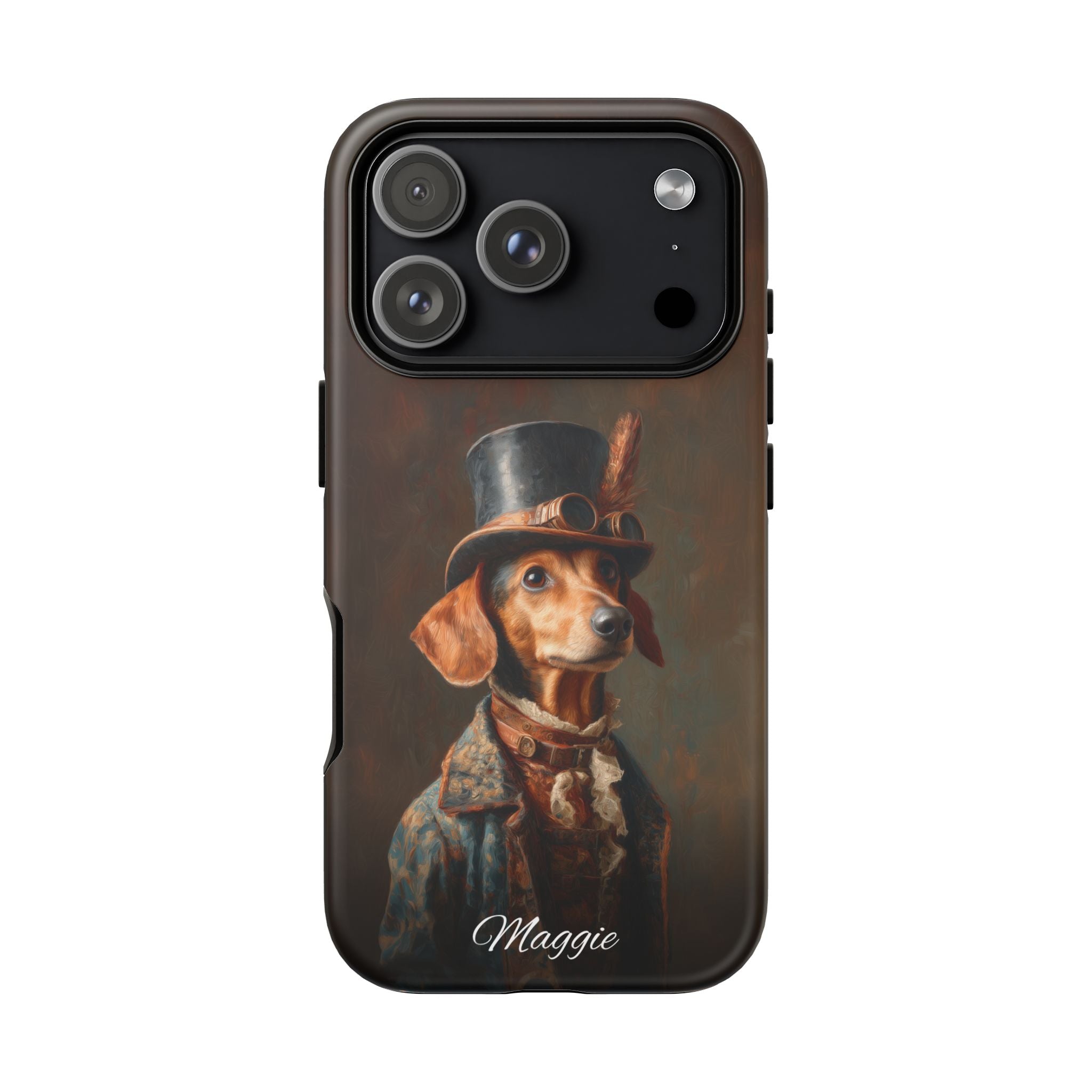 Steampunk Dachshund Phone Case