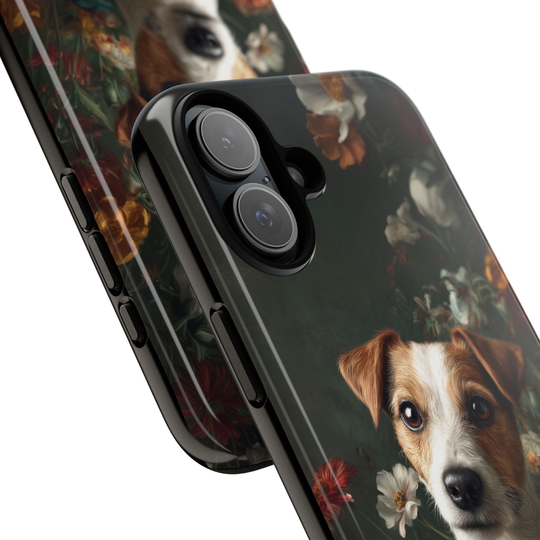 Botanical Jack Russell Terrier Phone Case