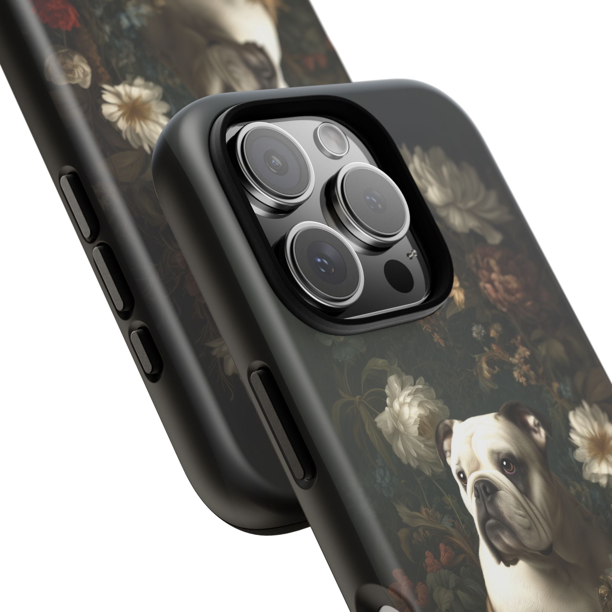 Botanical Bulldog Phone Case