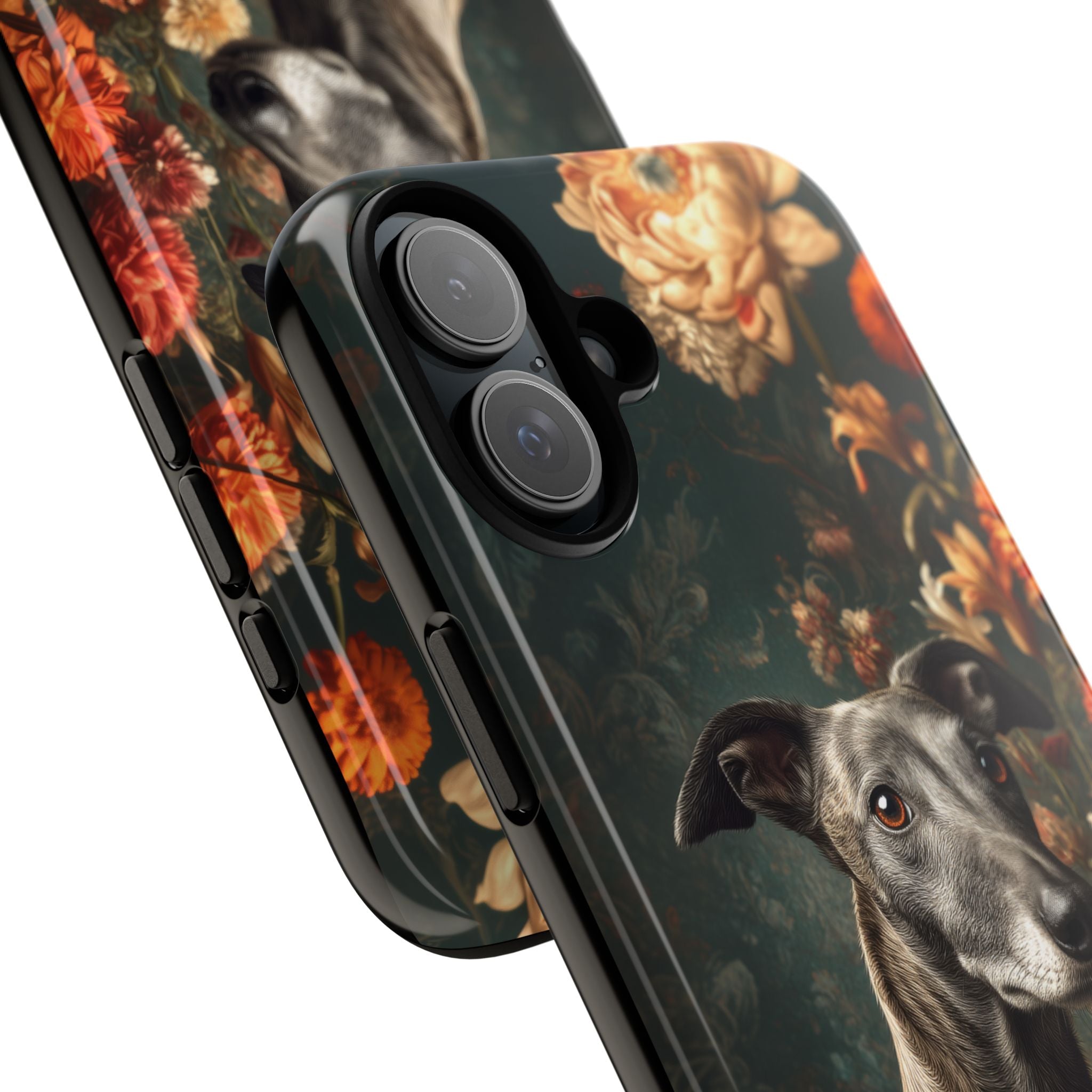 Botanical Greyhound Phone Case