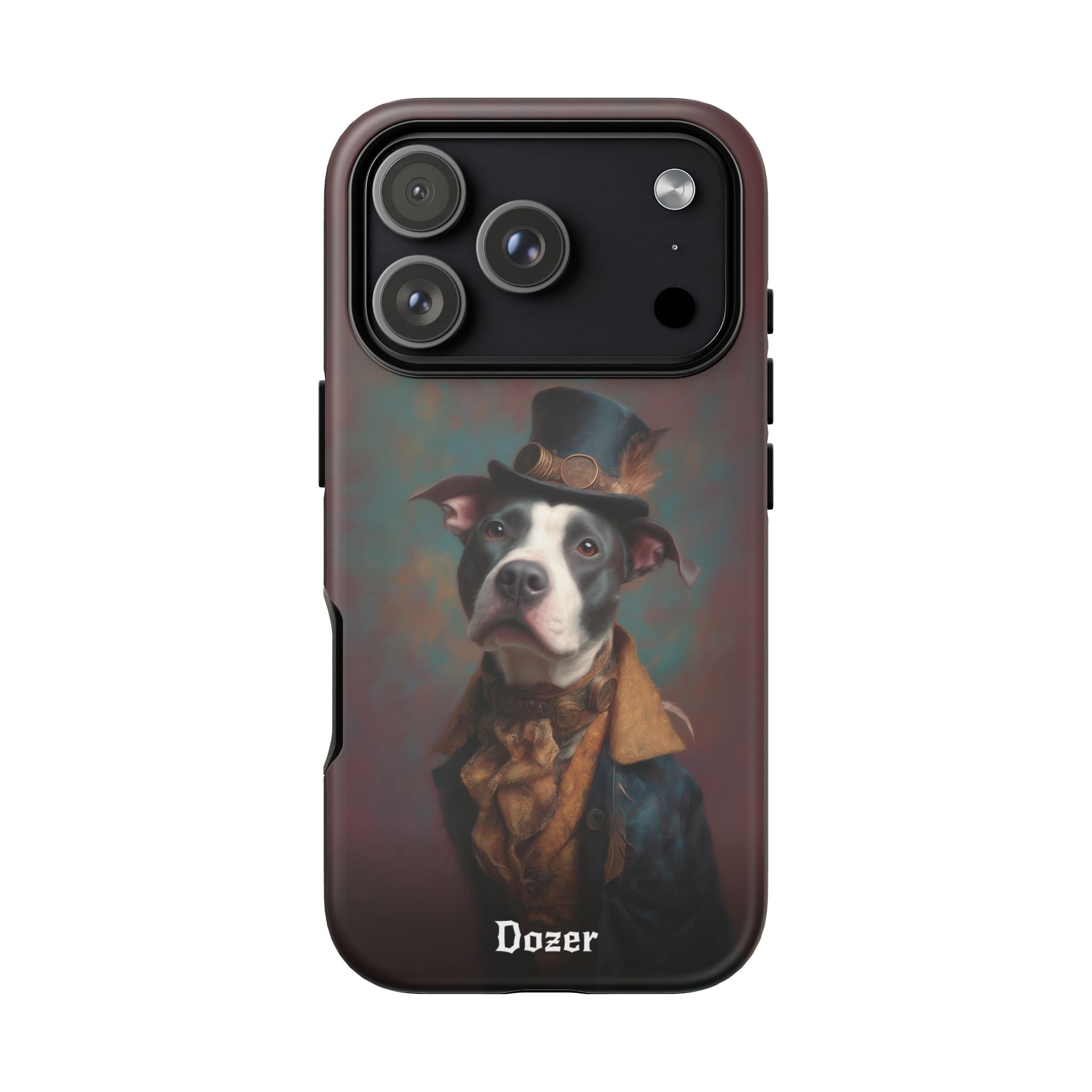 Steampunk Pit Bull Phone Case