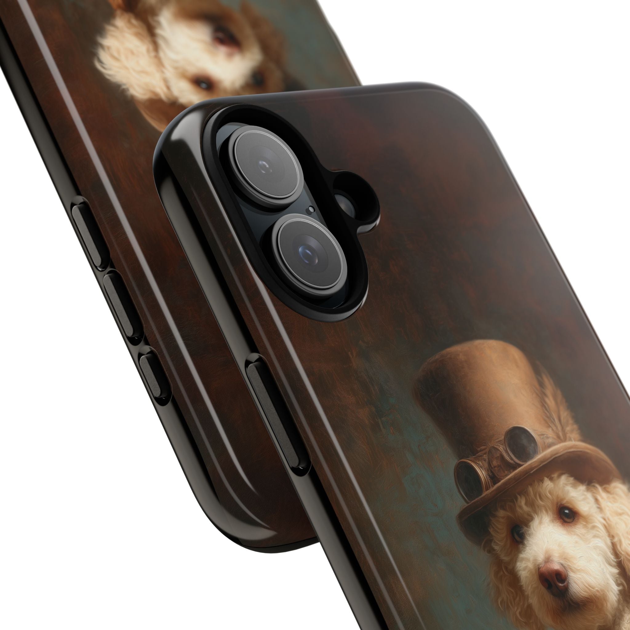 Steampunk Poodle Phone Case
